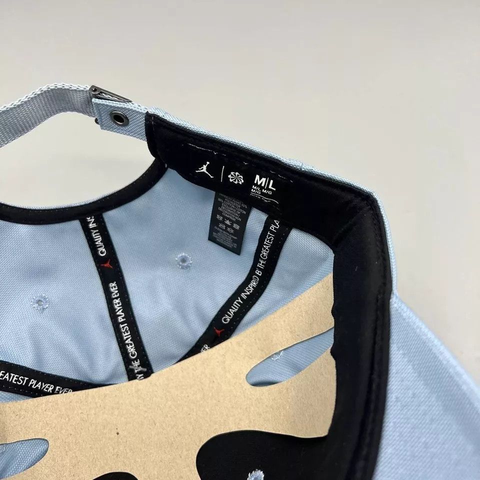 Jordan Brand Air Jordan Hat Men M-L Metal Logo Jumpman Strap Back Cap New Size ONE SIZE - 2 Thumbnail