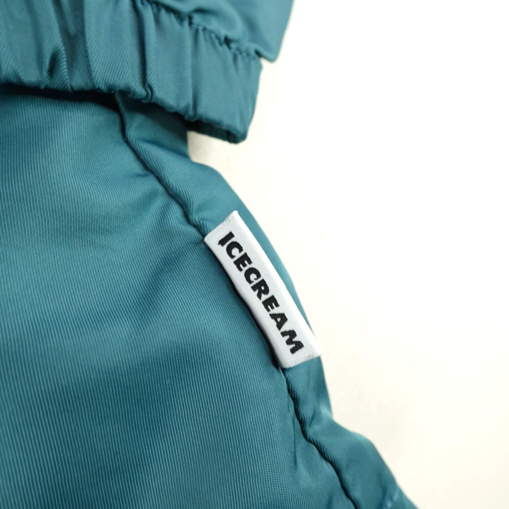 Vintage VINTAGE Ice Cream Windbreaker Jacket Mens 2XL Green Teal Nylon Casual Outdoor Hip Hop Size US XXL / EU 58 / 5 - 6 Thumbnail