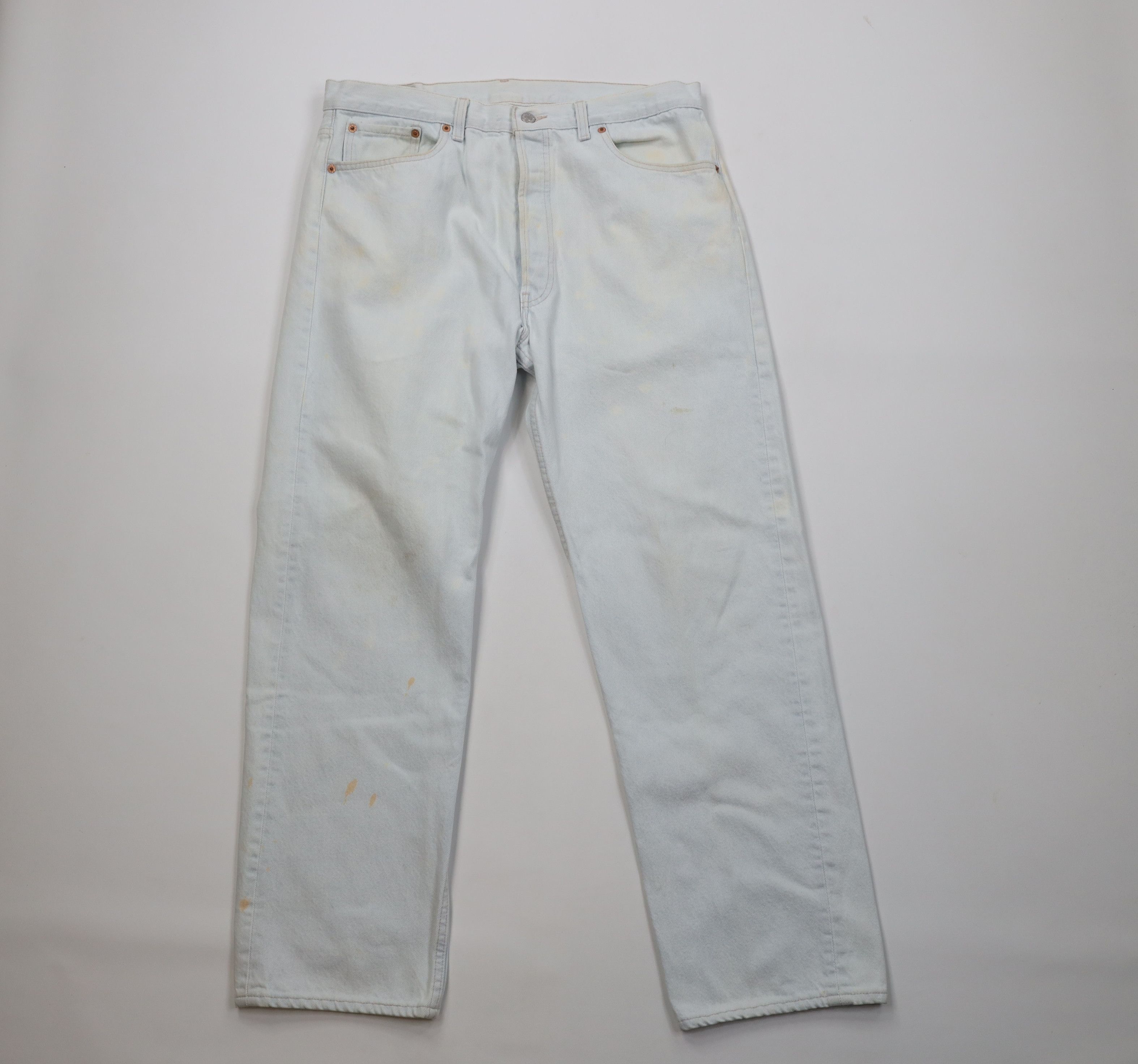 Levi's Vintage 80s Levis 501xx Button Fly Original Fit Jeans USA Size US 38 / EU 54 - 1 Thumbnail
