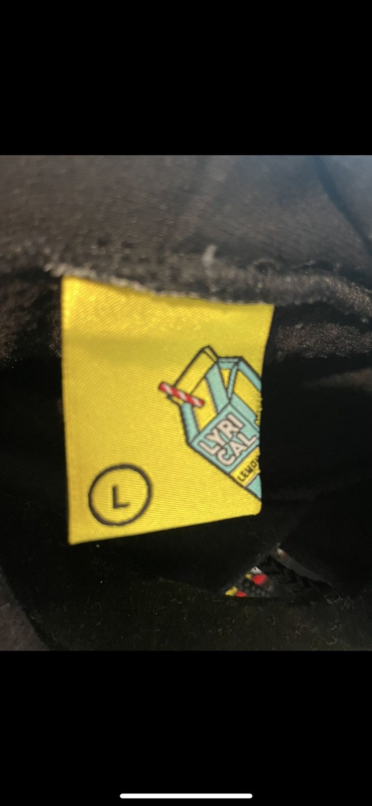 FaZe × Lyrical Lemonade Faze Lyrical Lemonade Black Hoodie Large Size US L / EU 52-54 / 3 - 4 Thumbnail