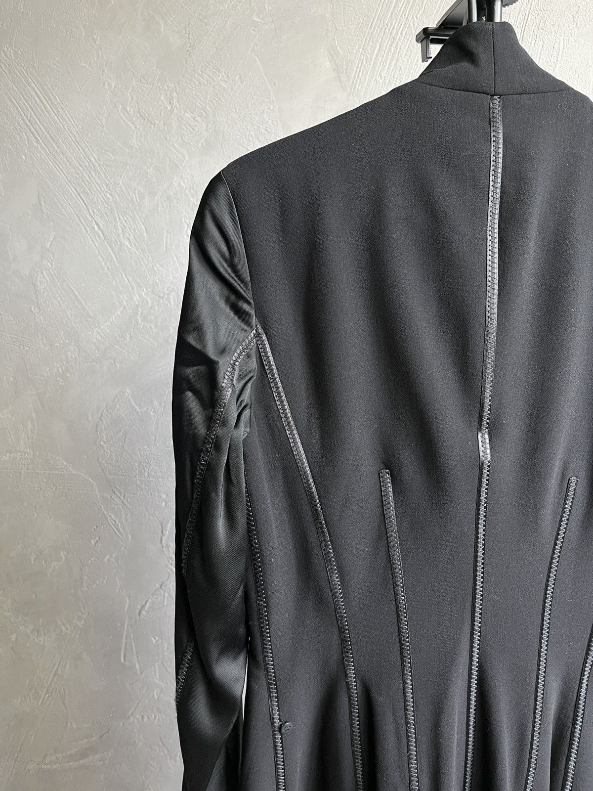 Donna Karan Donna Karan New York Archive Asymmetric Wool Coat Size L / US 10 / IT 46 - 10 Thumbnail