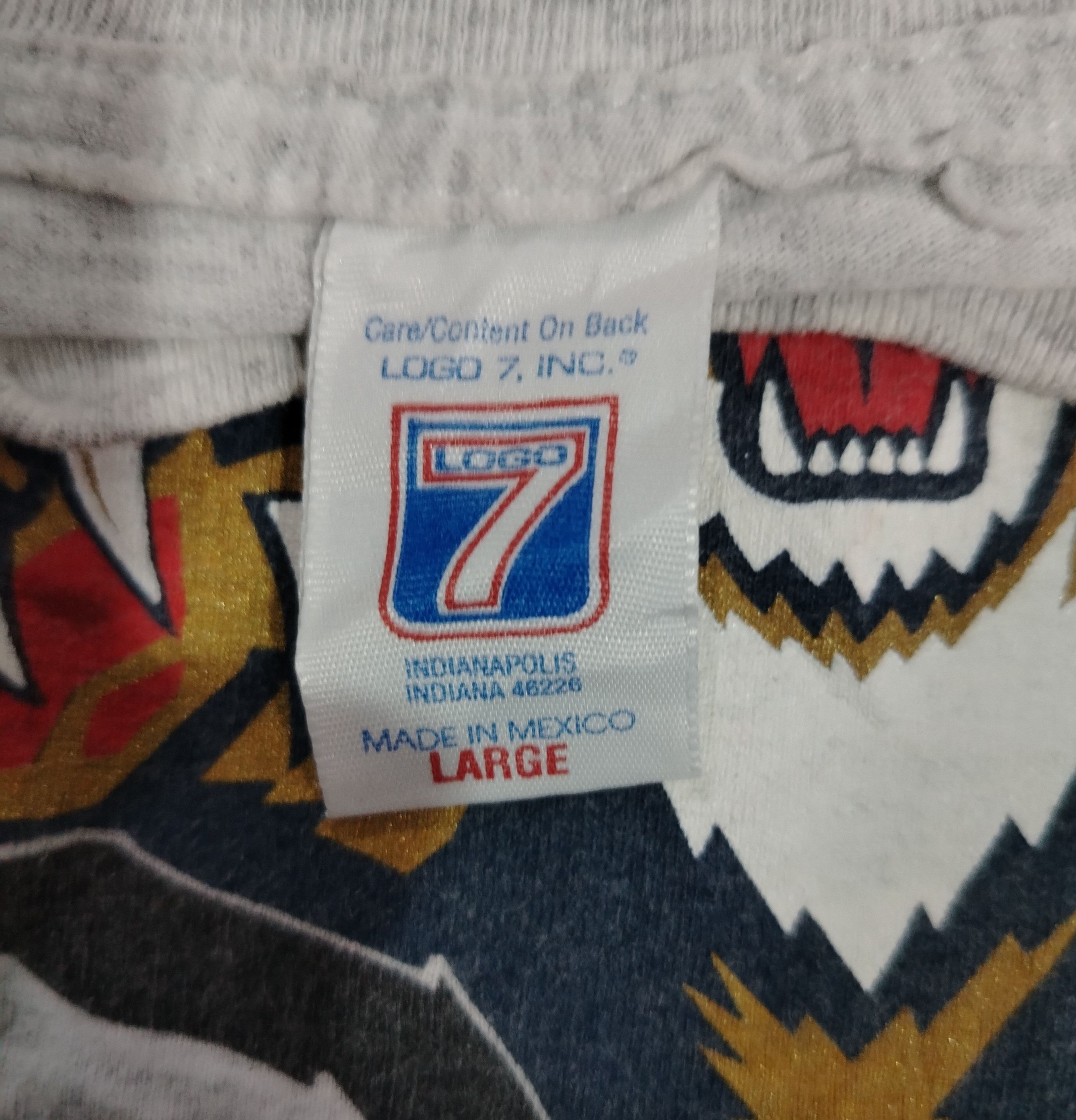 Other Vintage 90s Florida PANTHER NHL LOGO7 Size US L / EU 52-54 / 3 - 2 Thumbnail