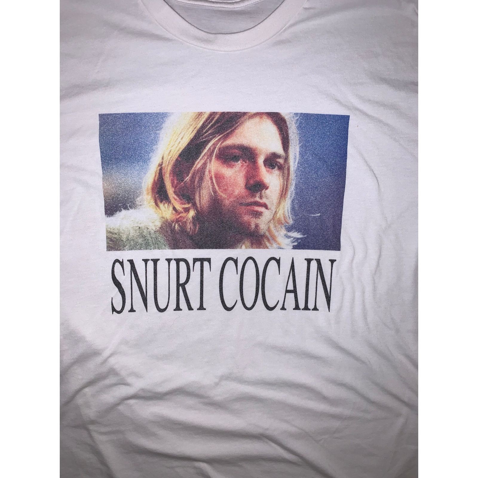 Other Snurt Cocain Parody T Shirt XL Black Graphic Tee 1 of 1 Size US XL / EU 56 / 4 - 1 Thumbnail