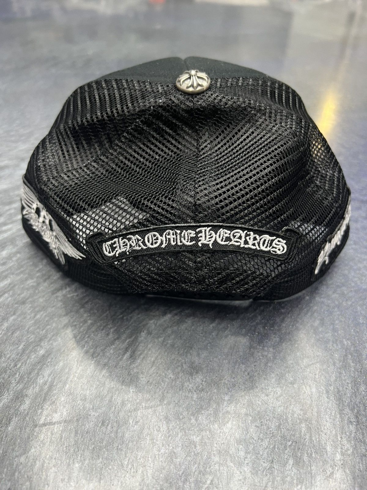 Chrome Hearts Chrome Hearts Yungblud Aerosmith Trucker Hat Size ONE SIZE - 3 Thumbnail