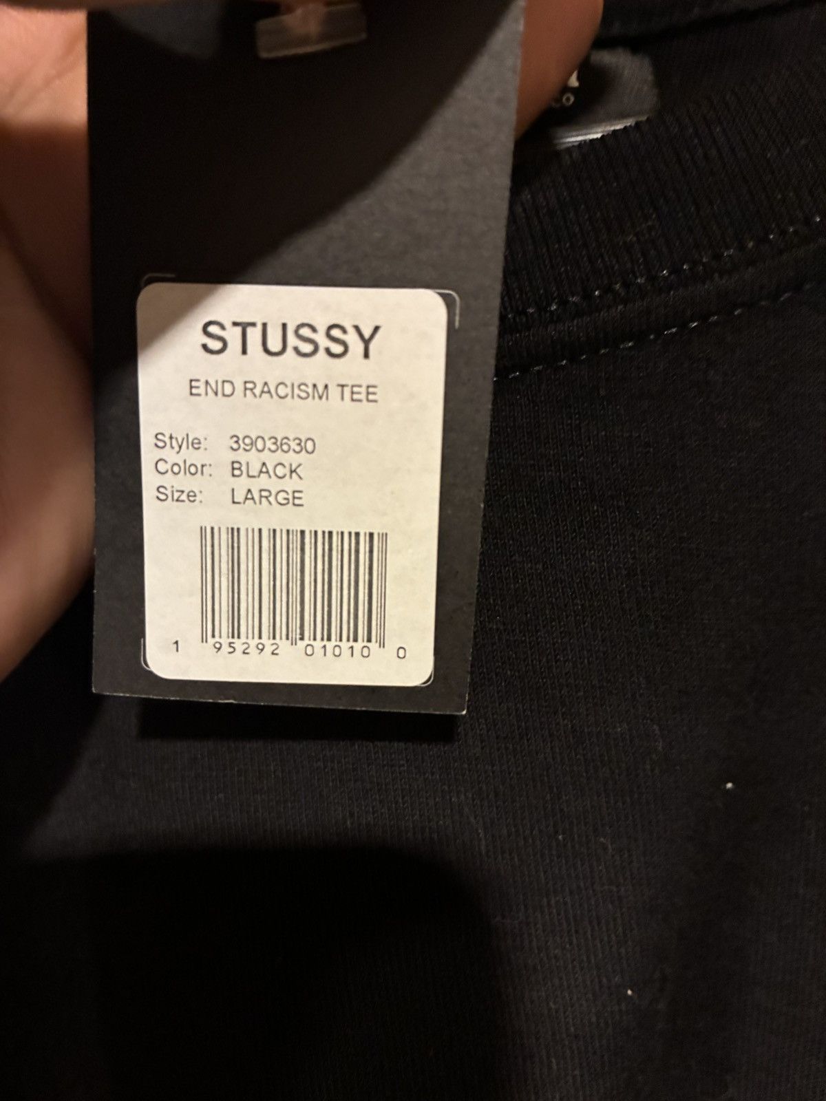 Stussy Stussy End Racism tee Size US L / EU 52-54 / 3 - 5 Thumbnail