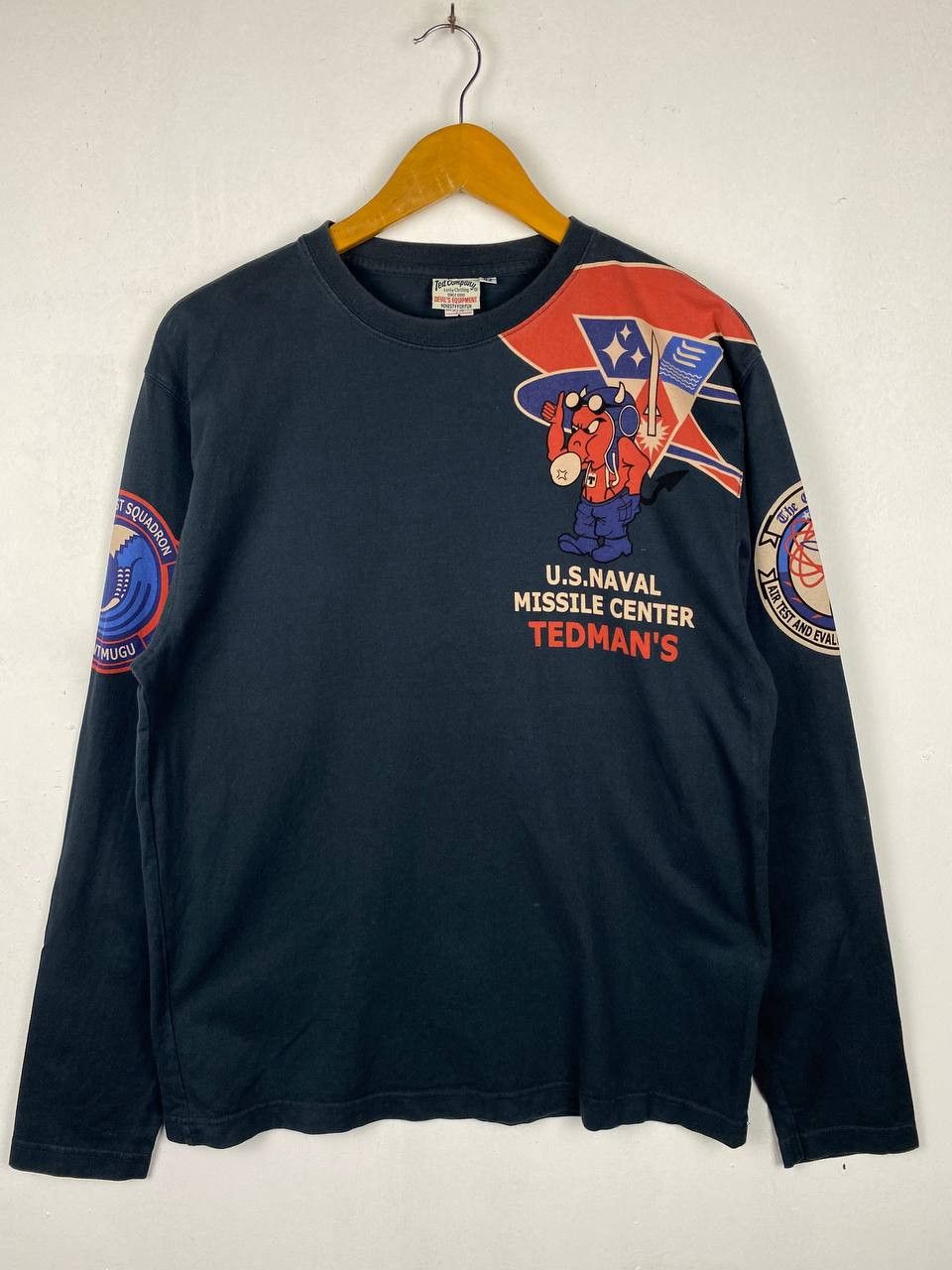 Tedman ted company us naval longsleeves tee very nice design Size US M / EU 48-50 / 2 - 2 Thumbnail