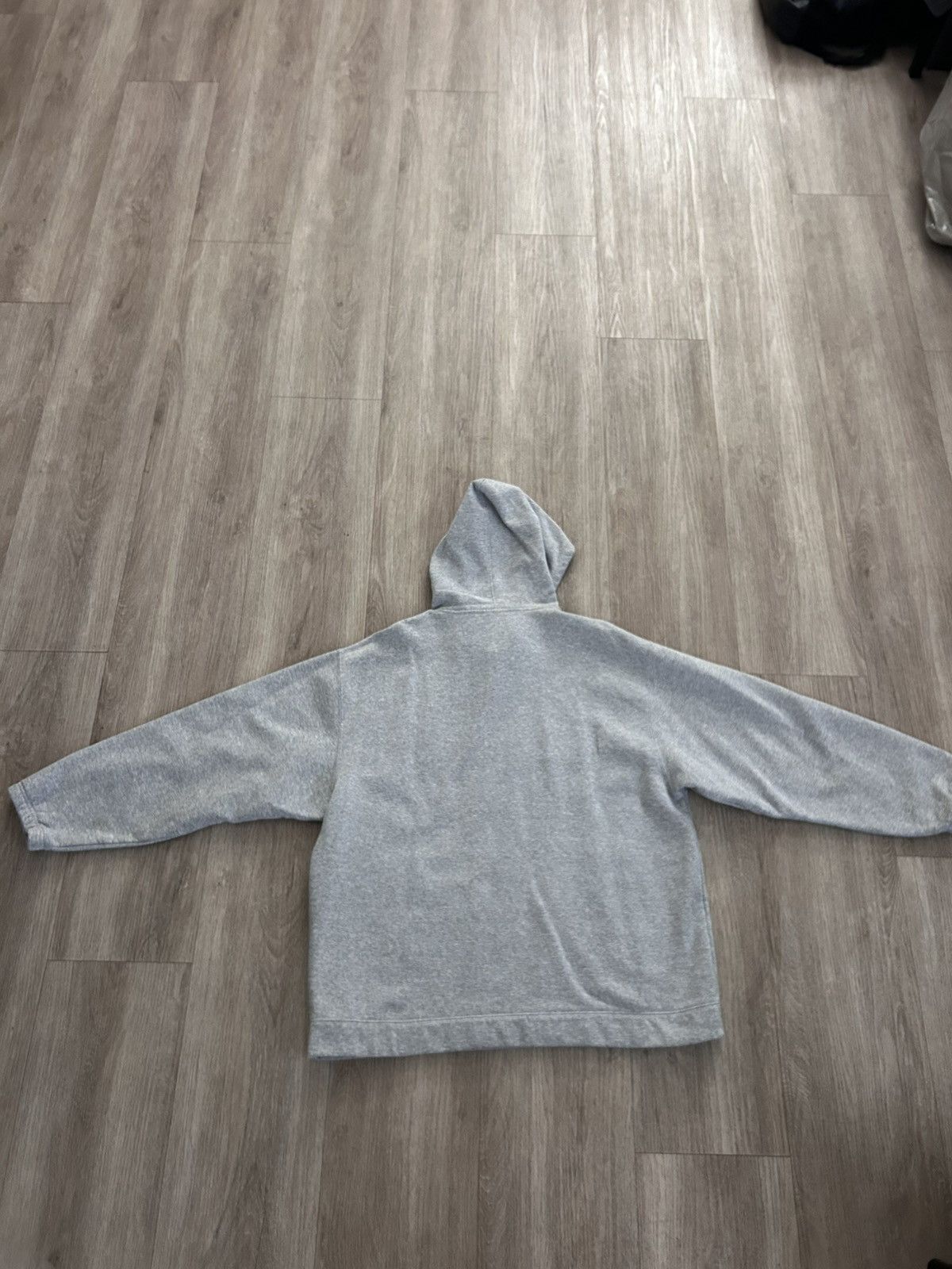 Nike Vintage Nike Grey Nebraska Hoodie Size US L / EU 52-54 / 3 - 2 Thumbnail