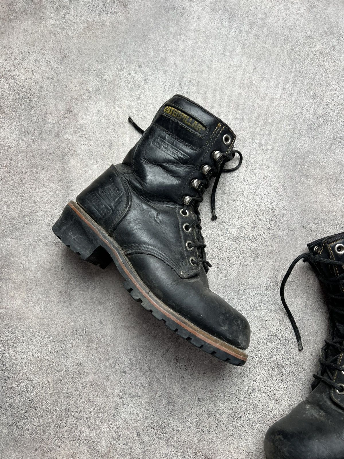 Caterpillar Caterpillar steel toe leather work boots Size US 7 / IT 37 - 2 Thumbnail