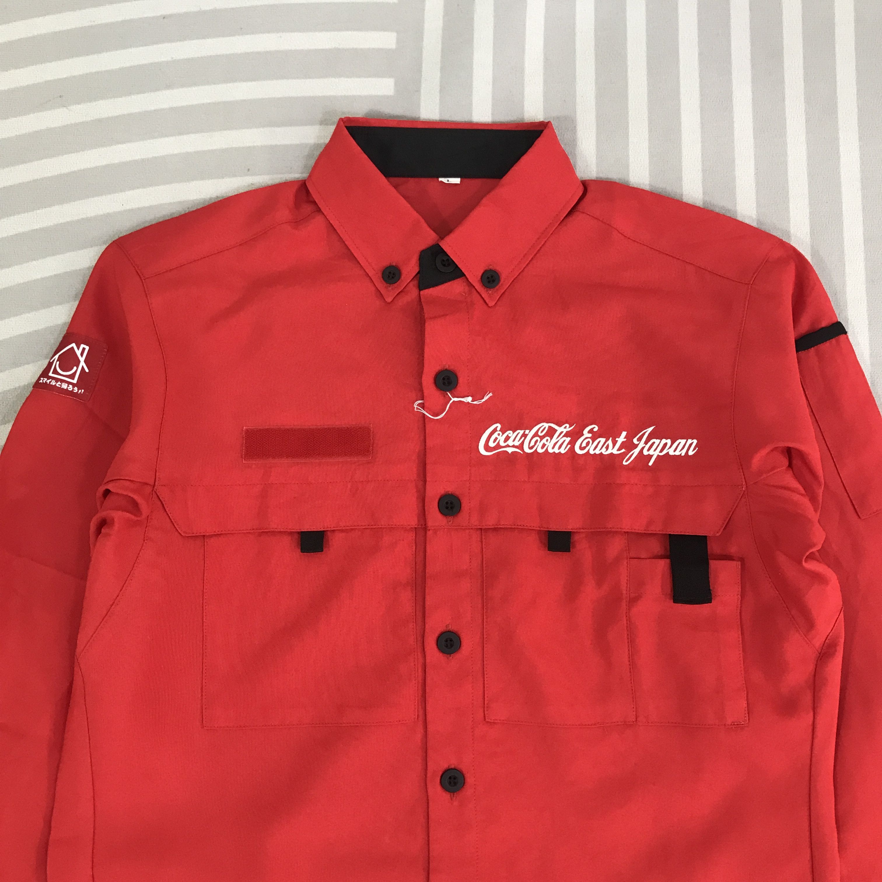 Coca Cola Vintage Coca Cola East Japan button up Shirt K117B3 Size US L / EU 52-54 / 3 - 4 Thumbnail