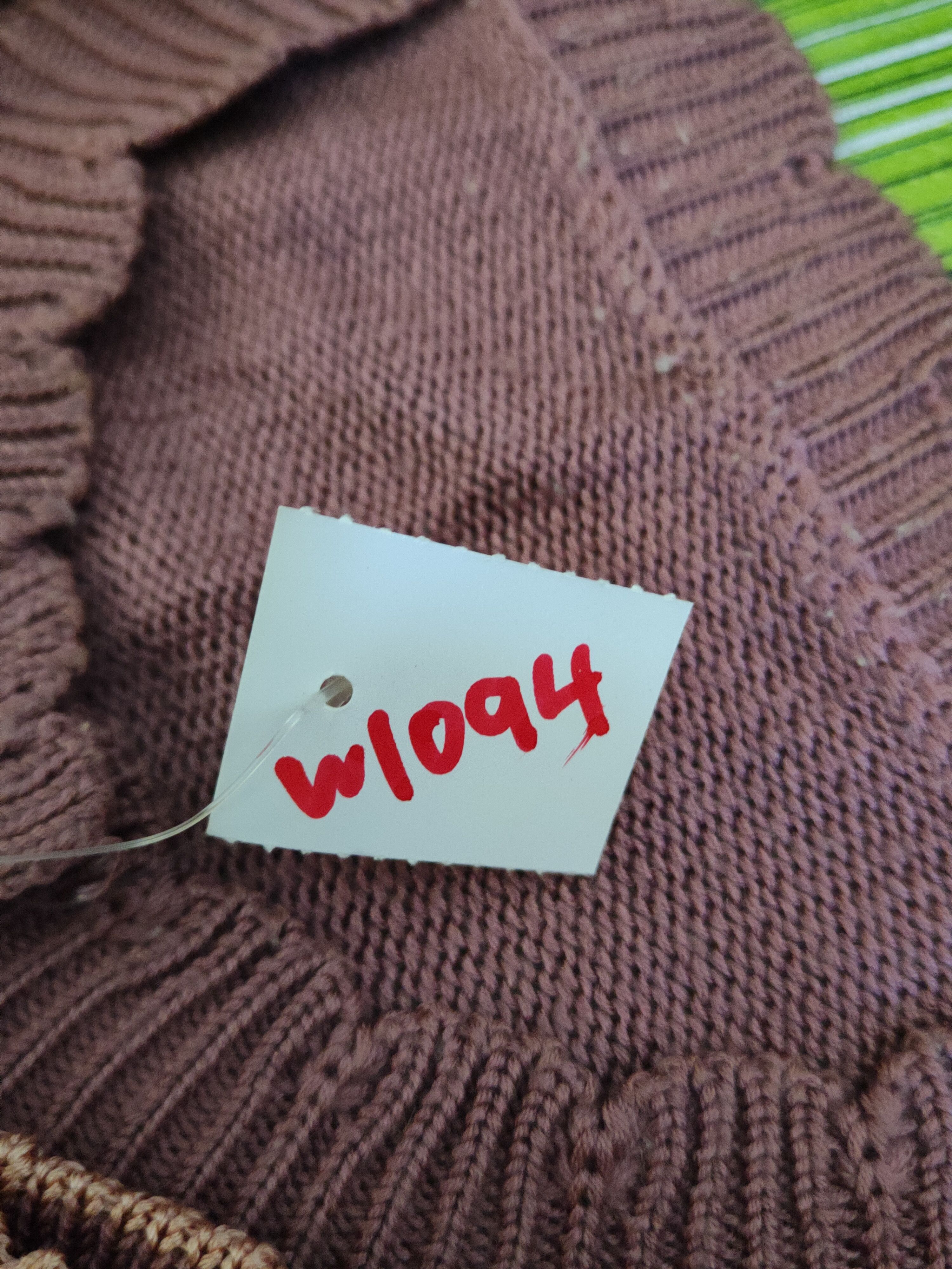 Aran Isles Knitwear Japan vintage Pink Knitwear Cardigan #W1094 Size L / US 10 / IT 46 - 11 Thumbnail