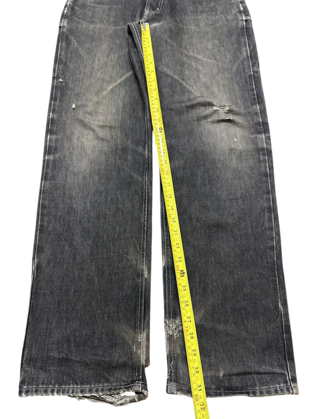 Japanese Brand Vintage Japanese Brand Faded Wash Hip Hop Baggy Style Jeans Size US 32 / EU 48 - 13 Thumbnail