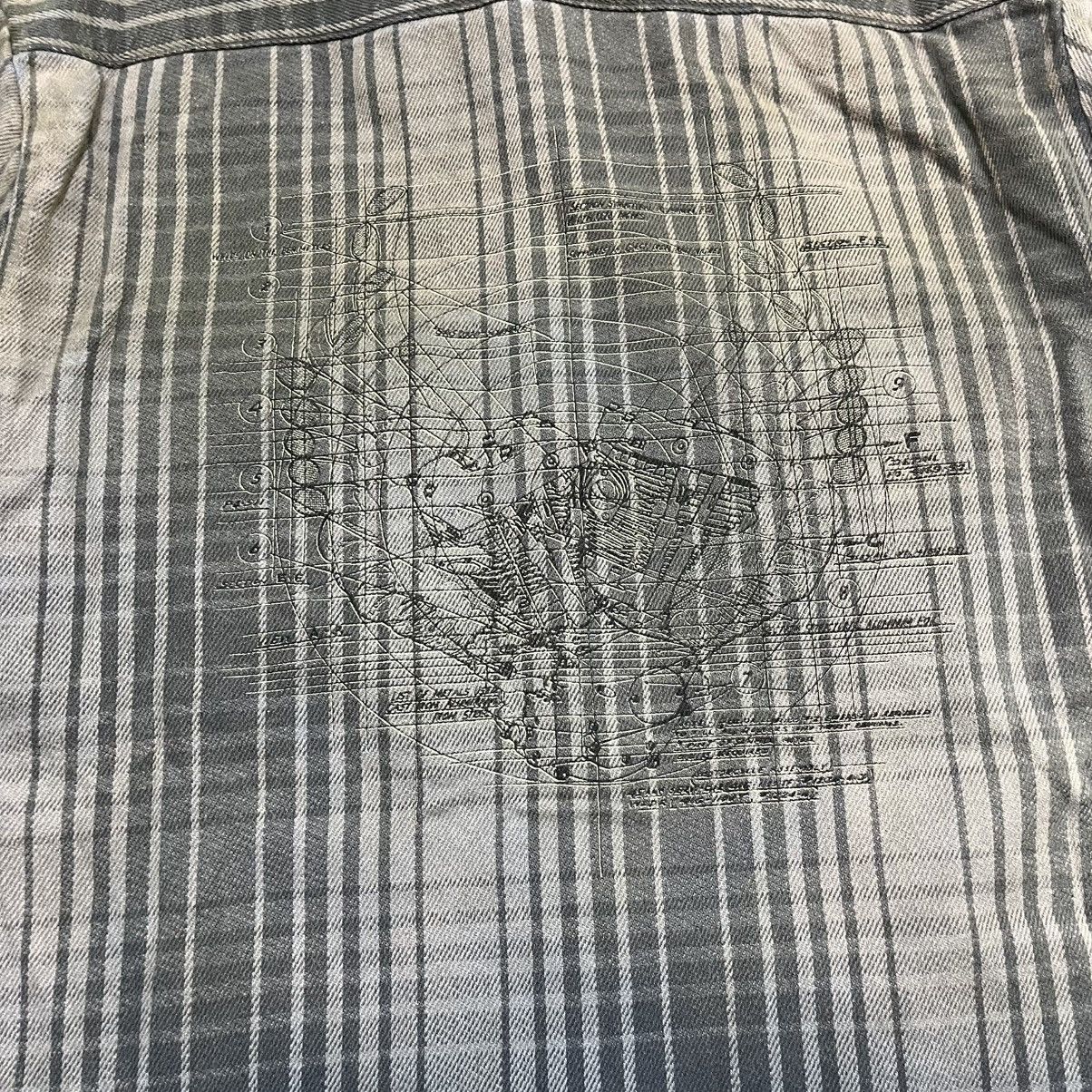 Harley Davidson Vintage Harley Davidson Schematic Plaid Button Up Longsleeve Size US L / EU 52-54 / 3 - 6 Thumbnail