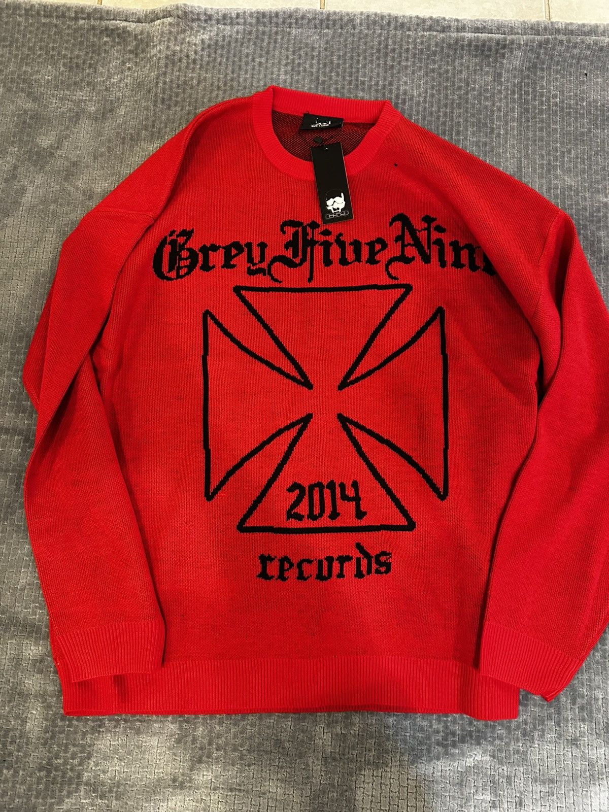 G59 Records G59 2014 RECORDS KNITTED SWEATER Size US L / EU 52-54 / 3 - 1 Thumbnail