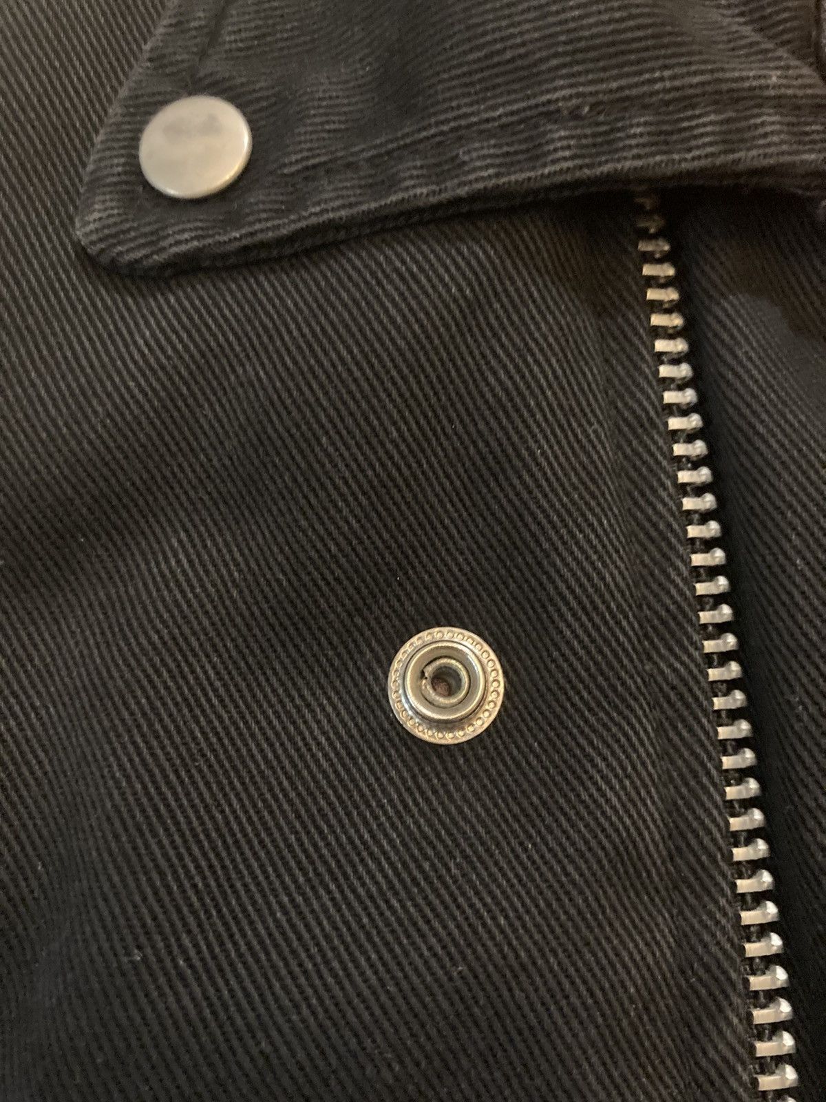 Japanese Brand Vintage Distress Dammtrax Double Collar Denime Jacket Size US L / EU 52-54 / 3 - 5 Thumbnail