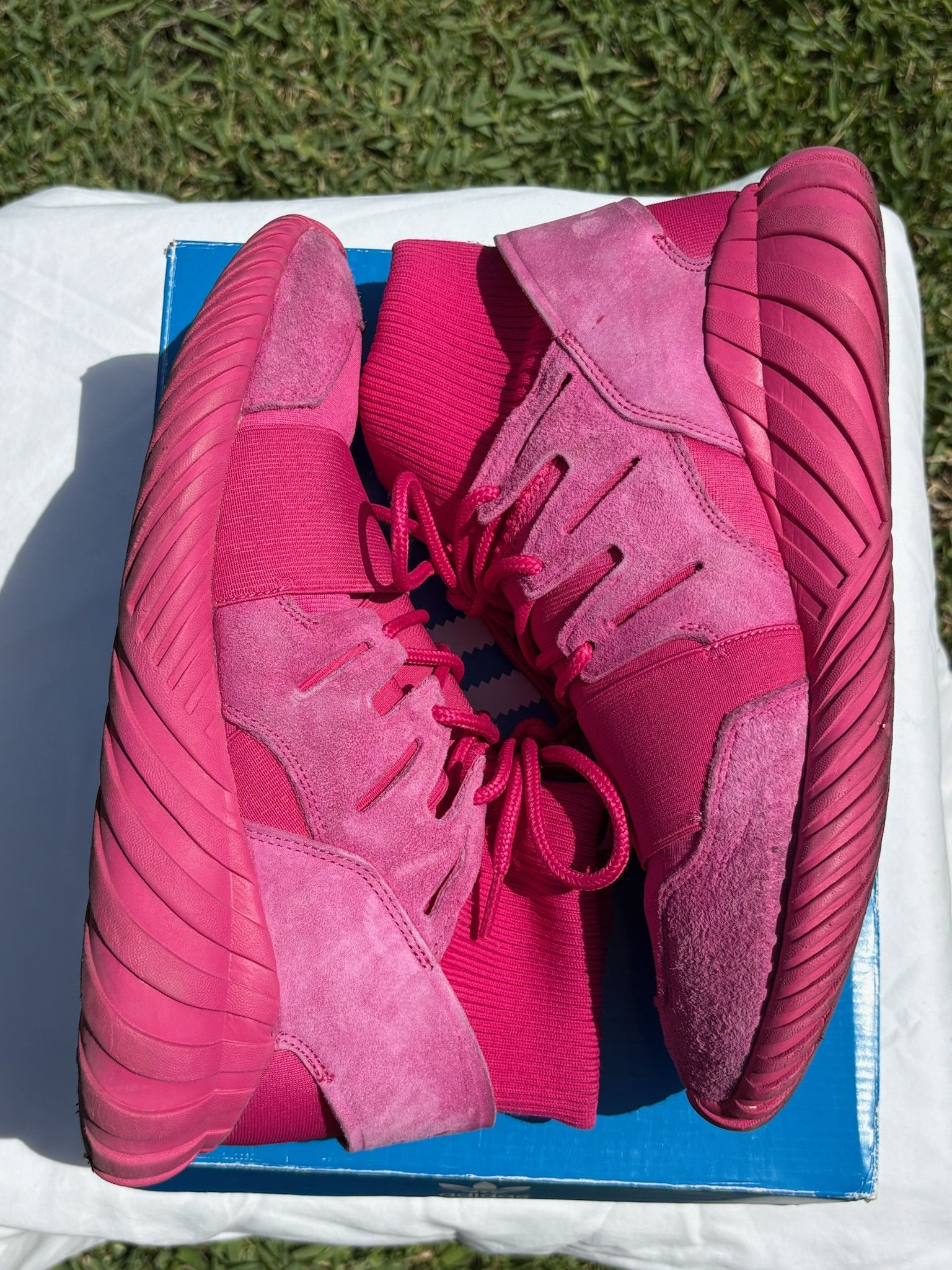 Adidas Adidas Pink Tubular Doom Size 10 Size US 10 / EU 43 - 6 Thumbnail