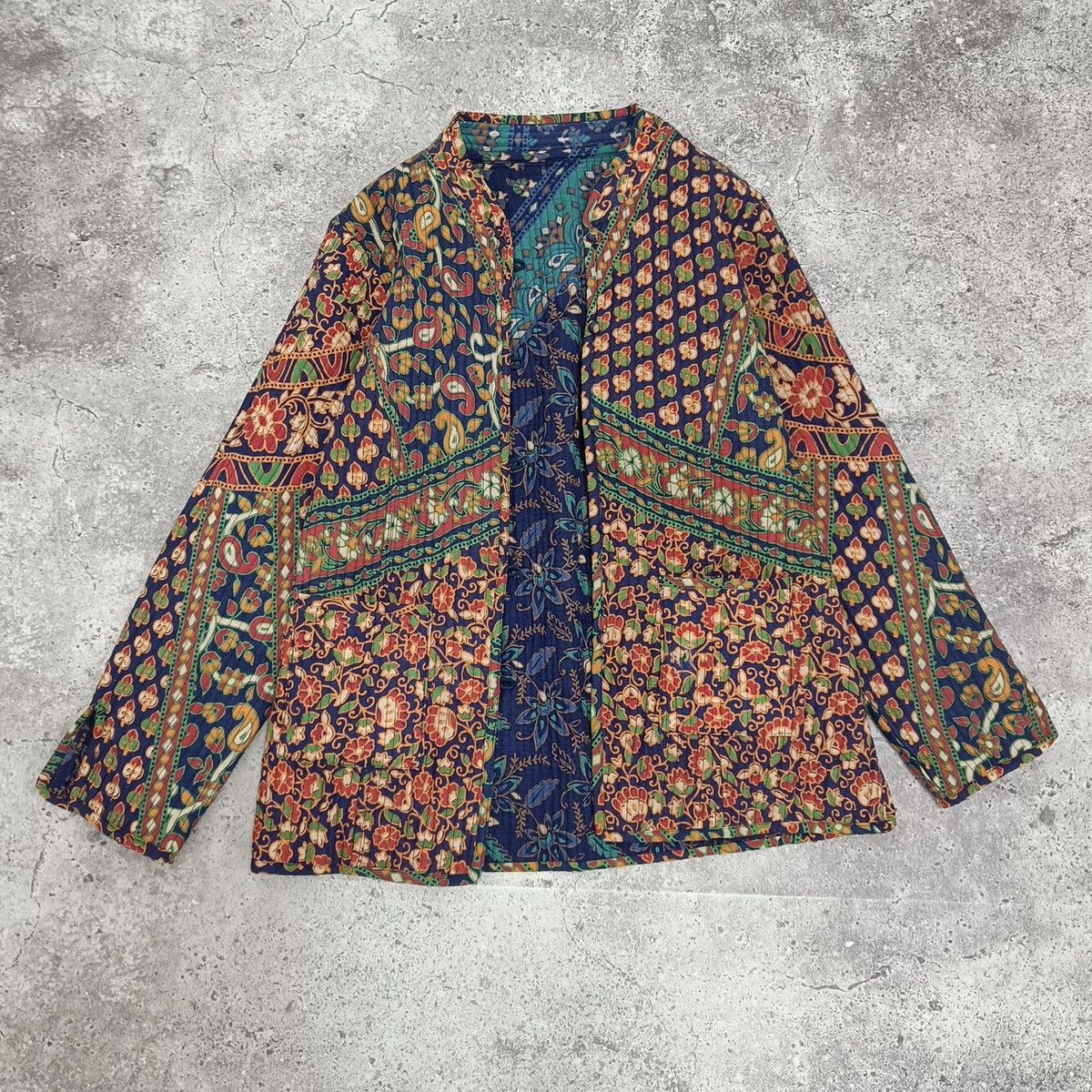 Japanese Brand Vintage 00s House of Bruar Reversible japanese style jacket Size M / US 6-8 / IT 42-44 - 2 Thumbnail