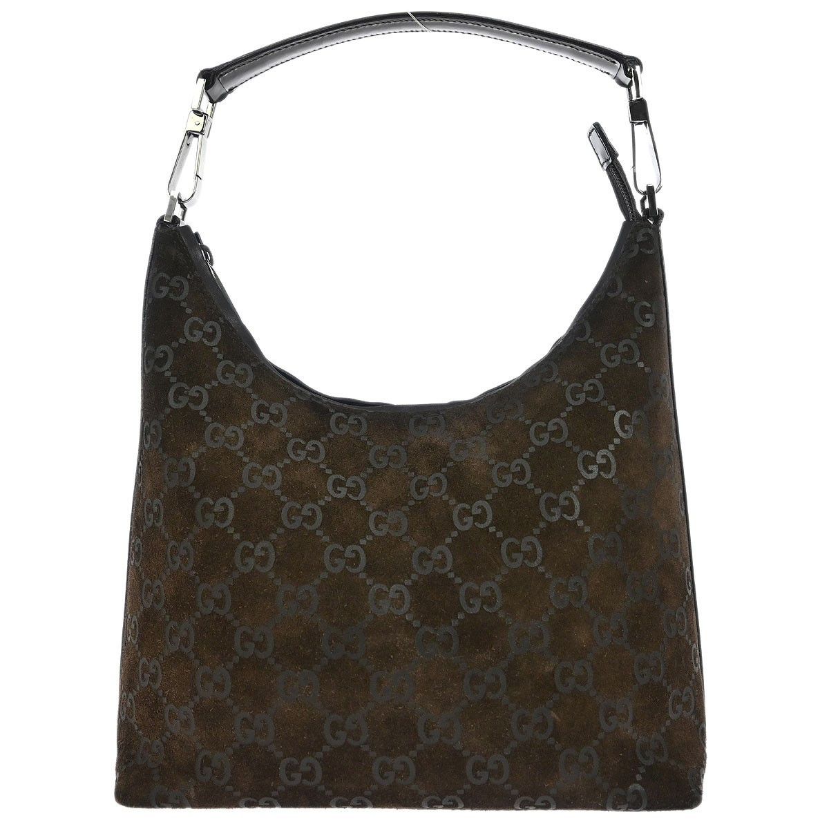Gucci Gucci Vintage Zip Hobo Suede Size ONE SIZE - 1 Thumbnail