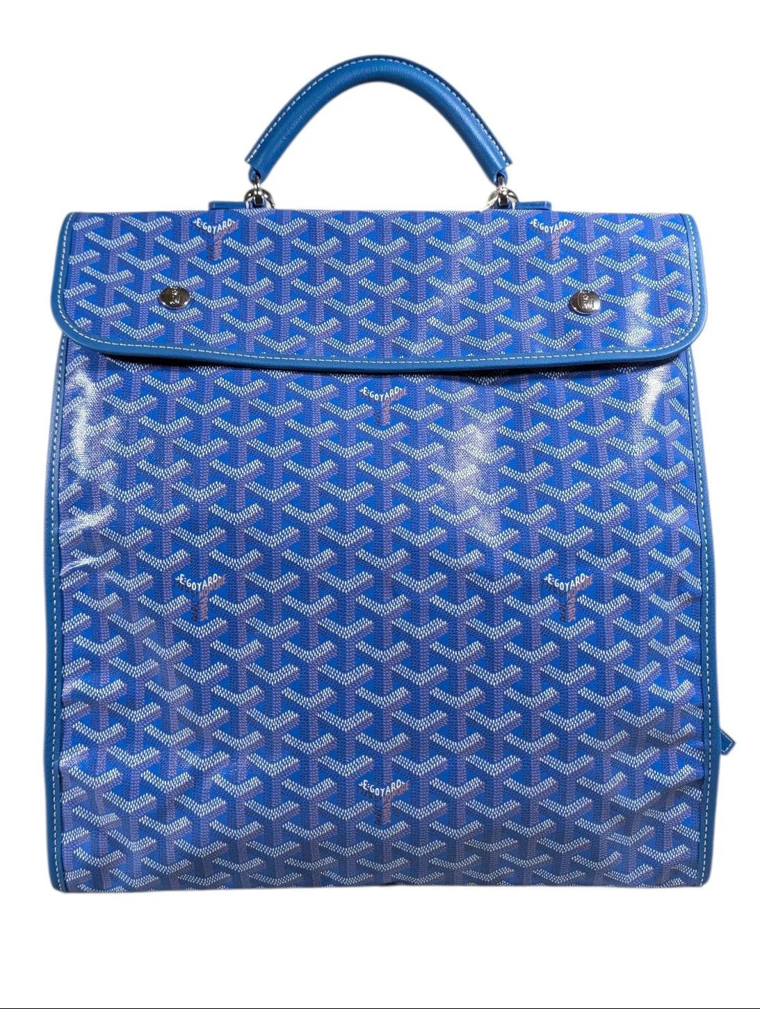 Goyard Sky Blue Saint Léger Foldable Backpack Size ONE SIZE - 1 Thumbnail