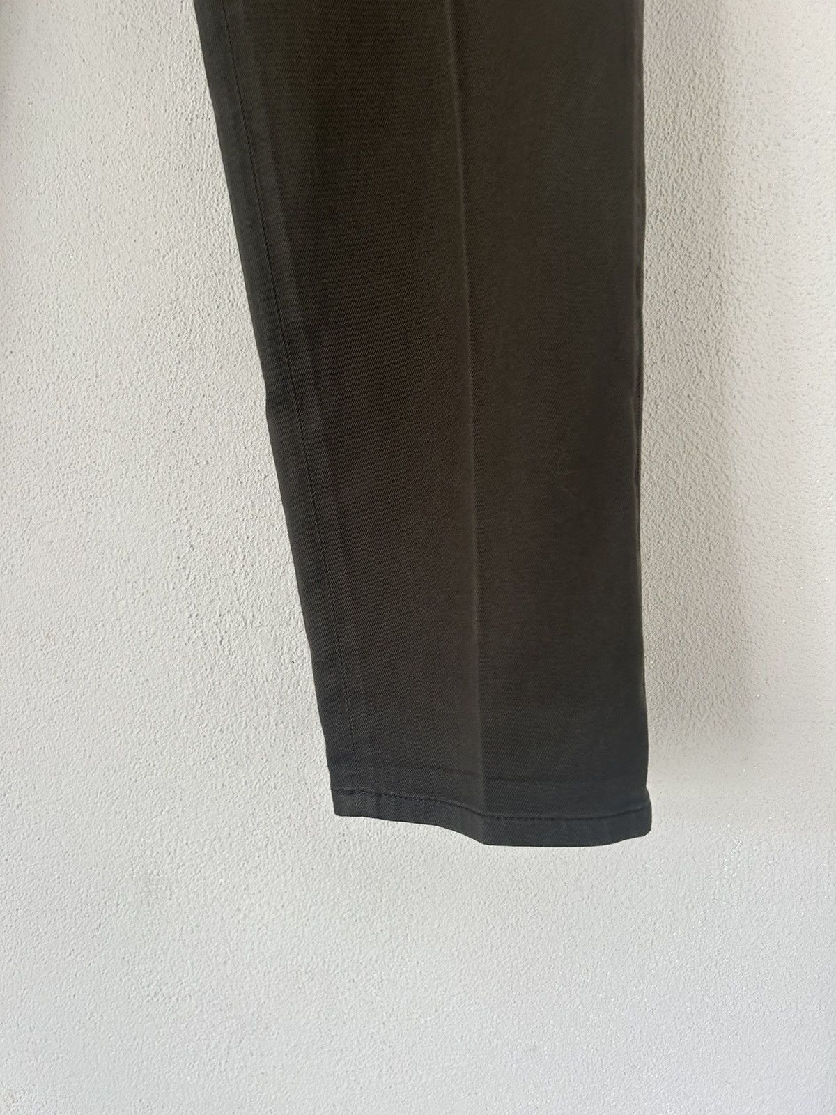 Prada Olive Green Slim-Fit Chino Pants Size US 34 / EU 50 - 7 Thumbnail