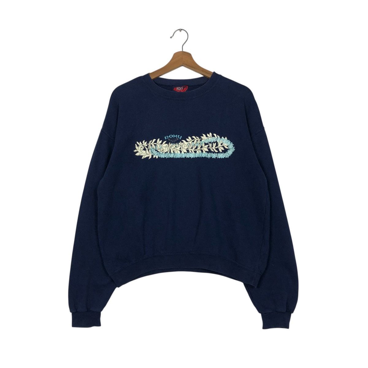 Hysteric Glamour 🔥VINTAGE SWEATSHIRT ROXY BIG LOGO OVER PRINT Size US M / EU 48-50 / 2 - 3 Thumbnail