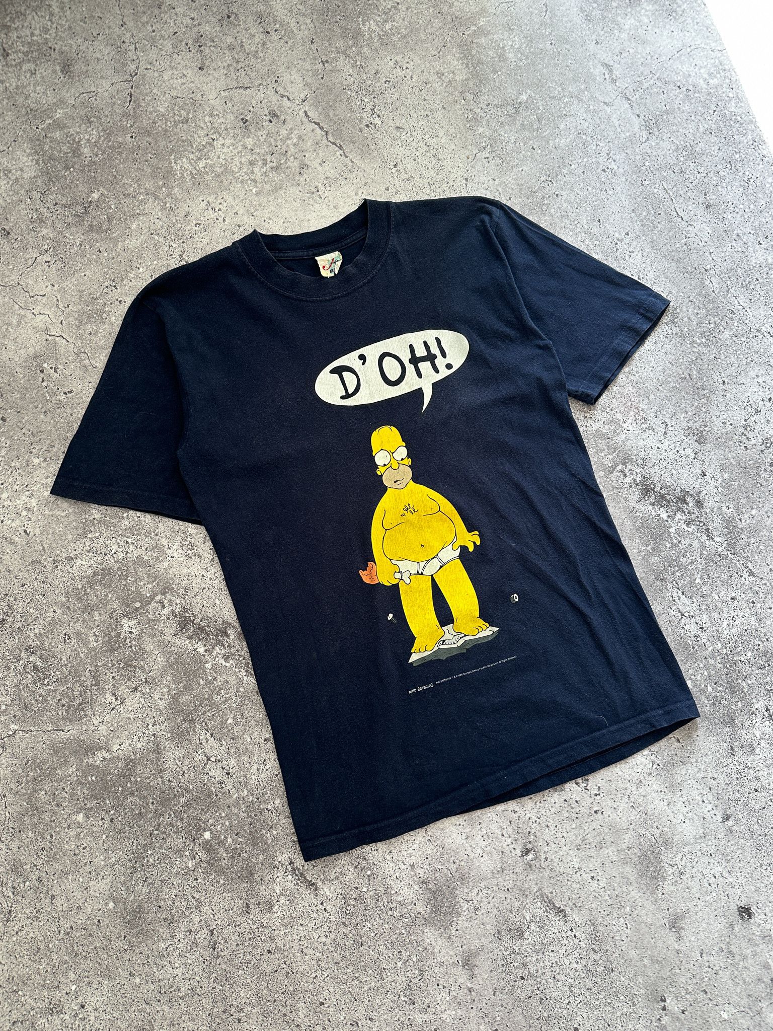 The Simpsons Vintage 1996 The Simpsons Homer T Shirt Size S / US 4 / IT 40 - 1 Thumbnail
