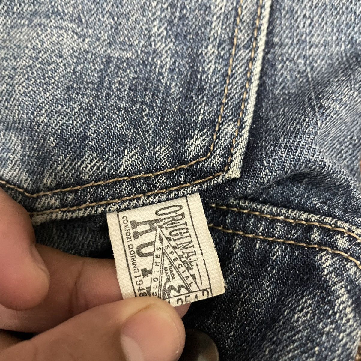 Eternal 🔥🇯🇵Eternal Multipockets Stoned Washed Distress Denim Jeans Size US 28 / EU 44 - 15 Thumbnail