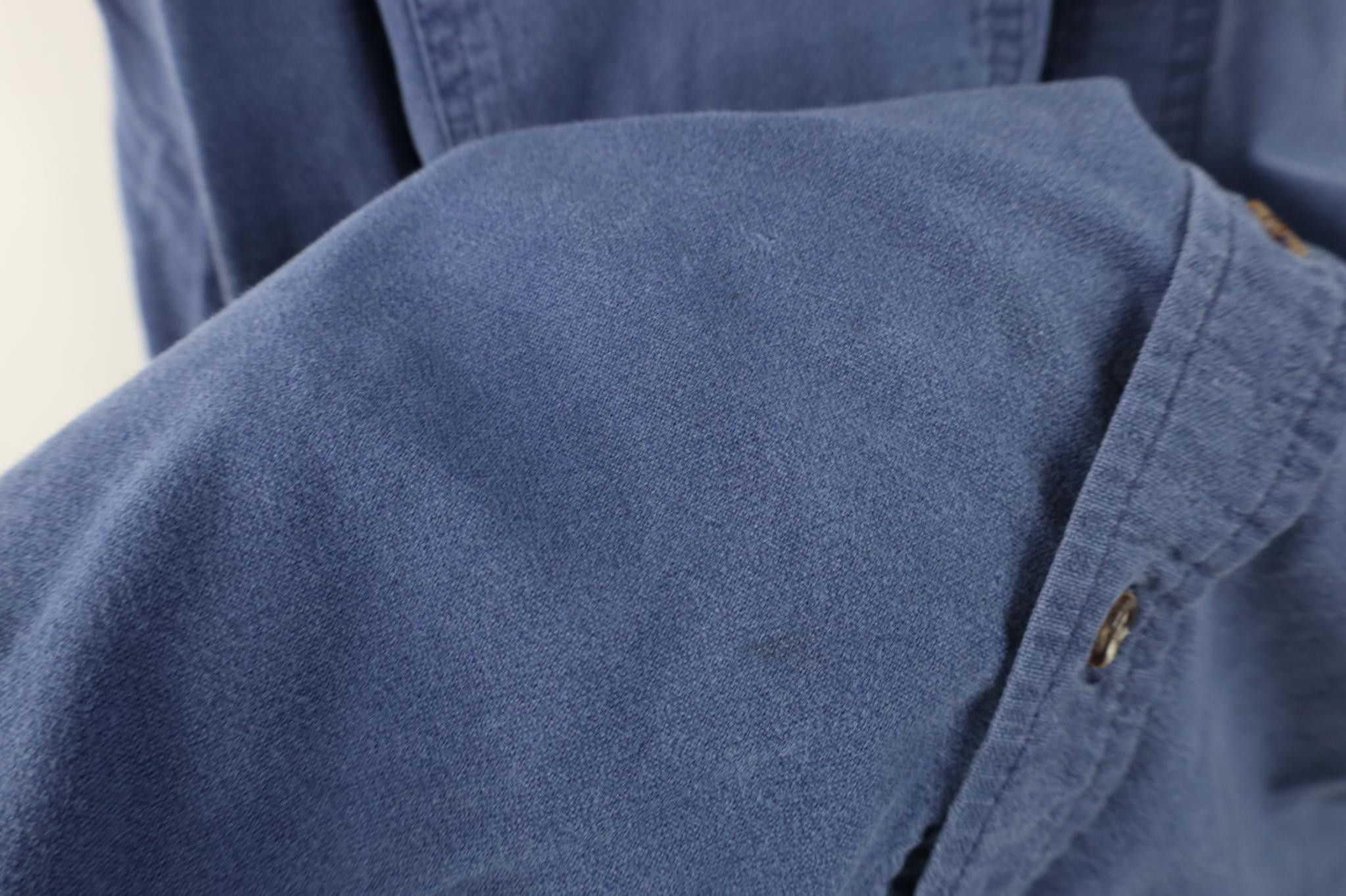 FiveBrother Vintage 90s Five Brother Heavy Chamois Cloth Button Shirt Size US XXL / EU 58 / 5 - 10 Thumbnail