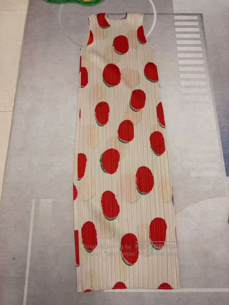 Issey Miyake Issey Miyake Lucky Bean Slip Dress Size XXL / US 16-18 / IT 52-54 - 1 Thumbnail