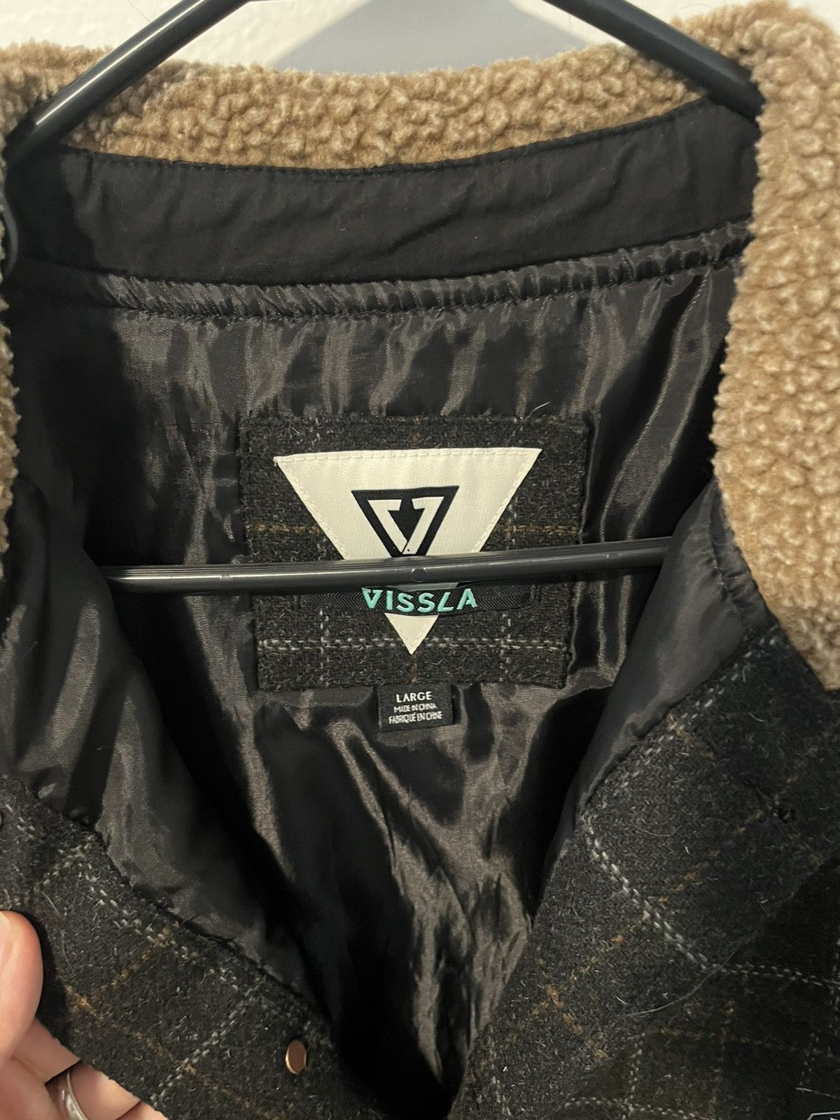 Vissla Vissla Black Plaid Jacket Size US L / EU 52-54 / 3 - 2 Thumbnail