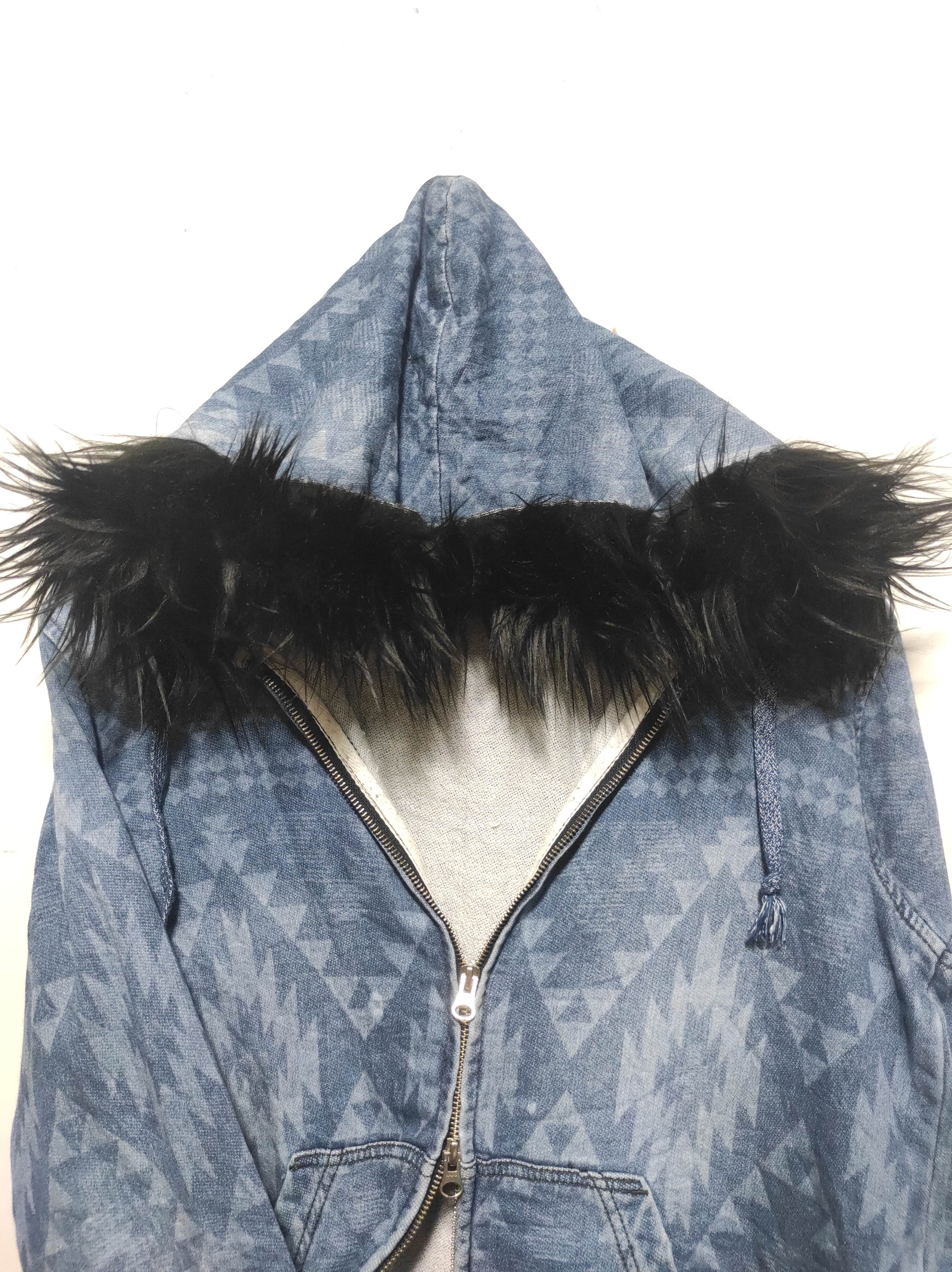 Hysteric Glamour Azul by Moussy Zipper Fur Hoodie if6was9 LGB style Size US S / EU 44-46 / 1 - 2 Thumbnail
