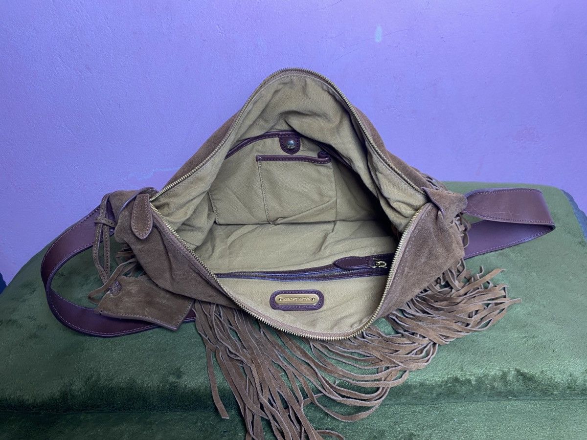 Polo Ralph Lauren POLO RALPH LAUREN Leather Fringe Shoulder Bag Size ONE SIZE - 12 Thumbnail