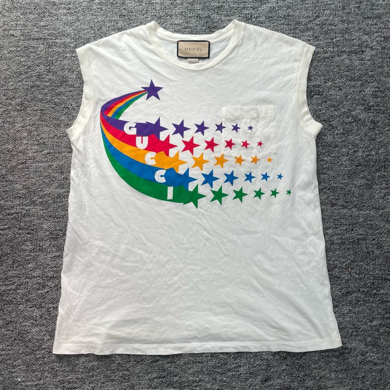 Gucci Gucci Rainbow Star Vest Size S / US 4 / IT 40 - 1 Thumbnail