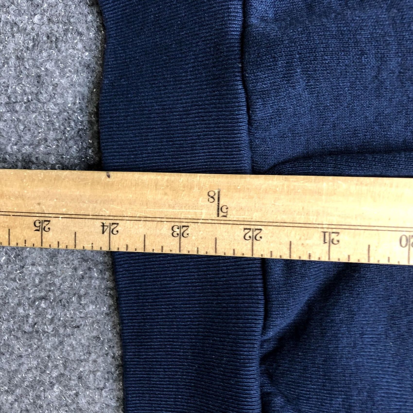 Vintage Vintage Sweatshirt Mens Medium Blue Fleece Pullover Solid Raglan Knit Size US M / EU 48-50 / 2 - 2 Thumbnail