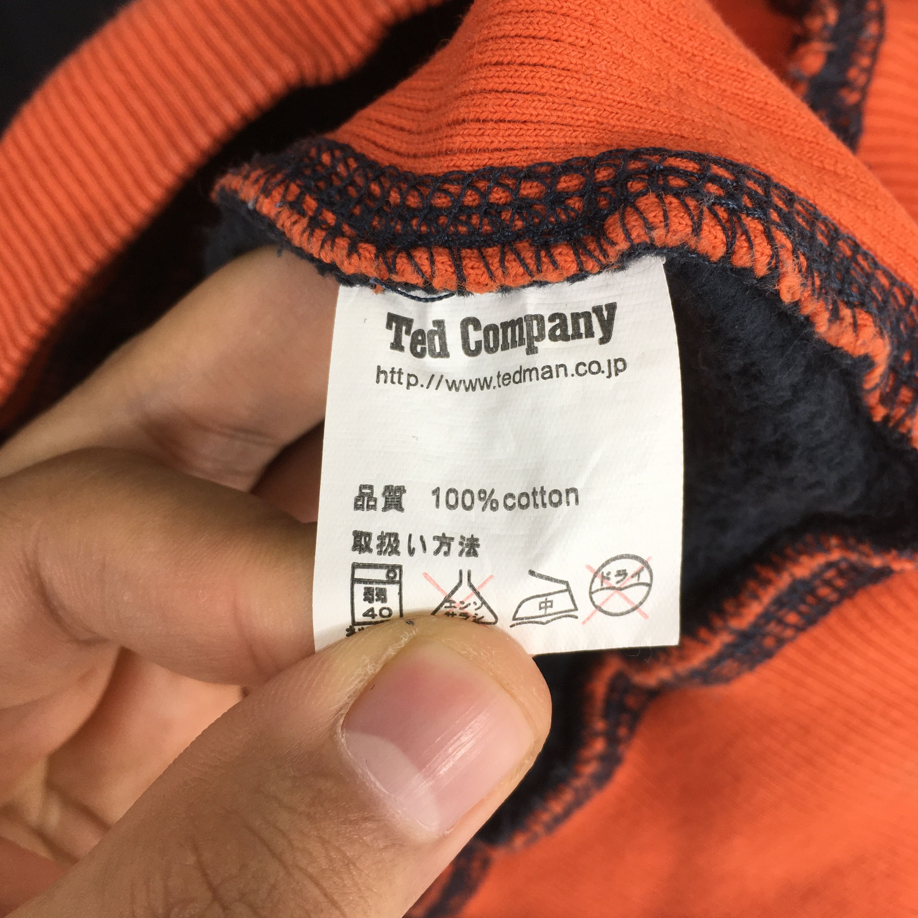 Vintage Vintage Ted Company California Blue Sweatshirt Medium Size US M / EU 48-50 / 2 - 7 Thumbnail