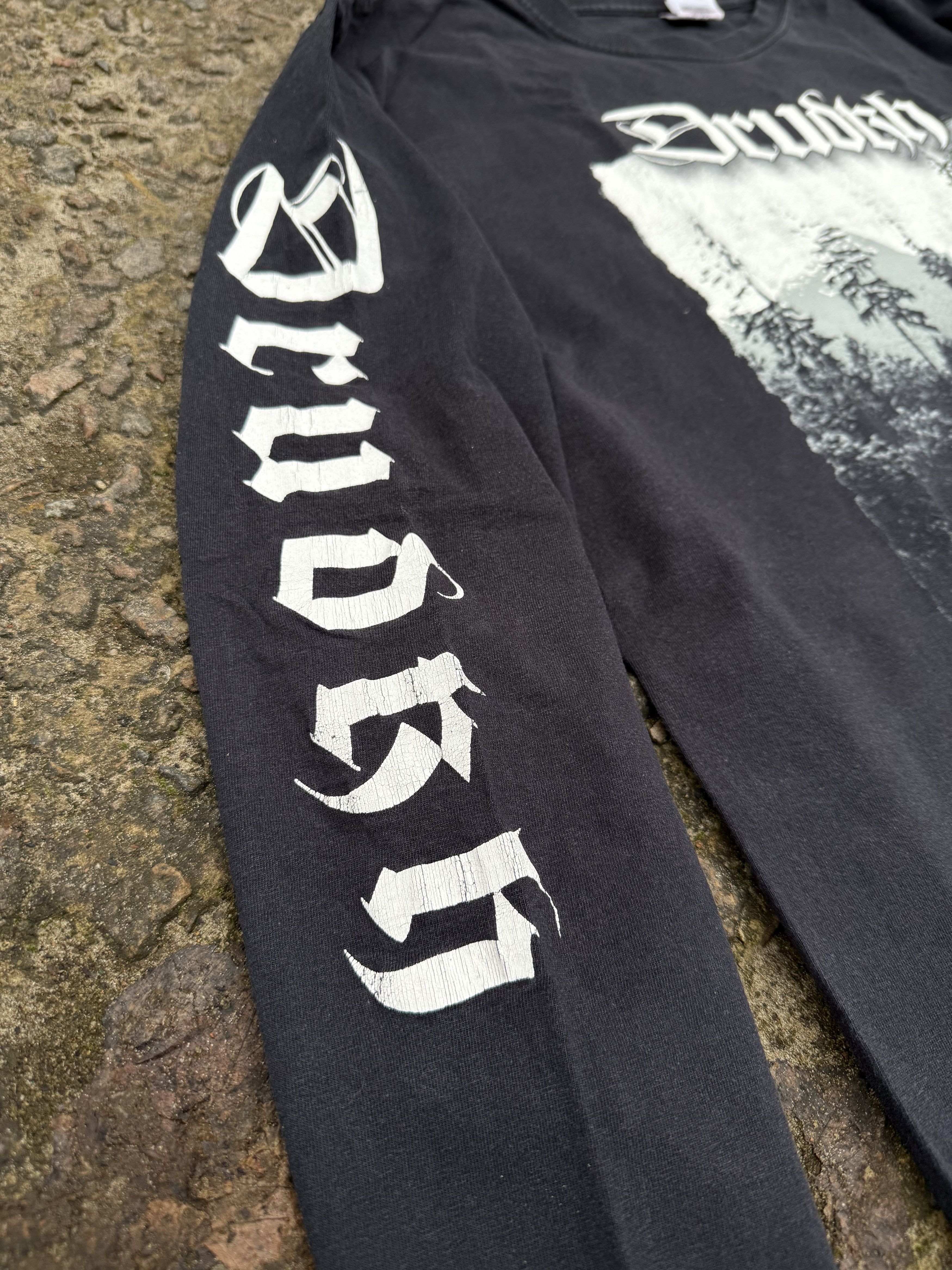 Band Tees Drudkh black metal band vintage longsleeve tshirt 00s Size US M / EU 48-50 / 2 - 4 Thumbnail