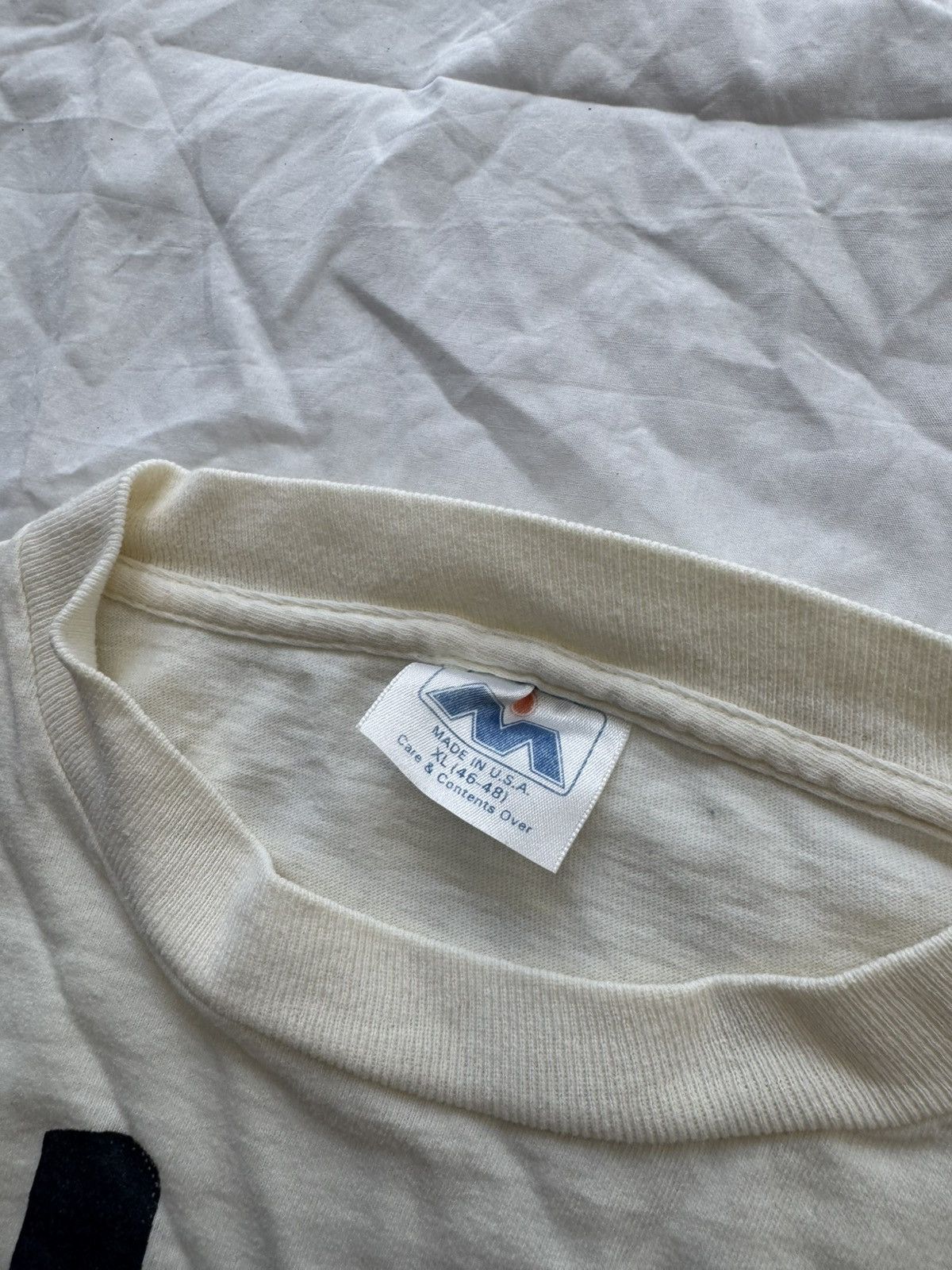 Vintage Vintage Off White Anaconda Centennial Single Stitch Tee Size US L / EU 52-54 / 3 - 3 Thumbnail