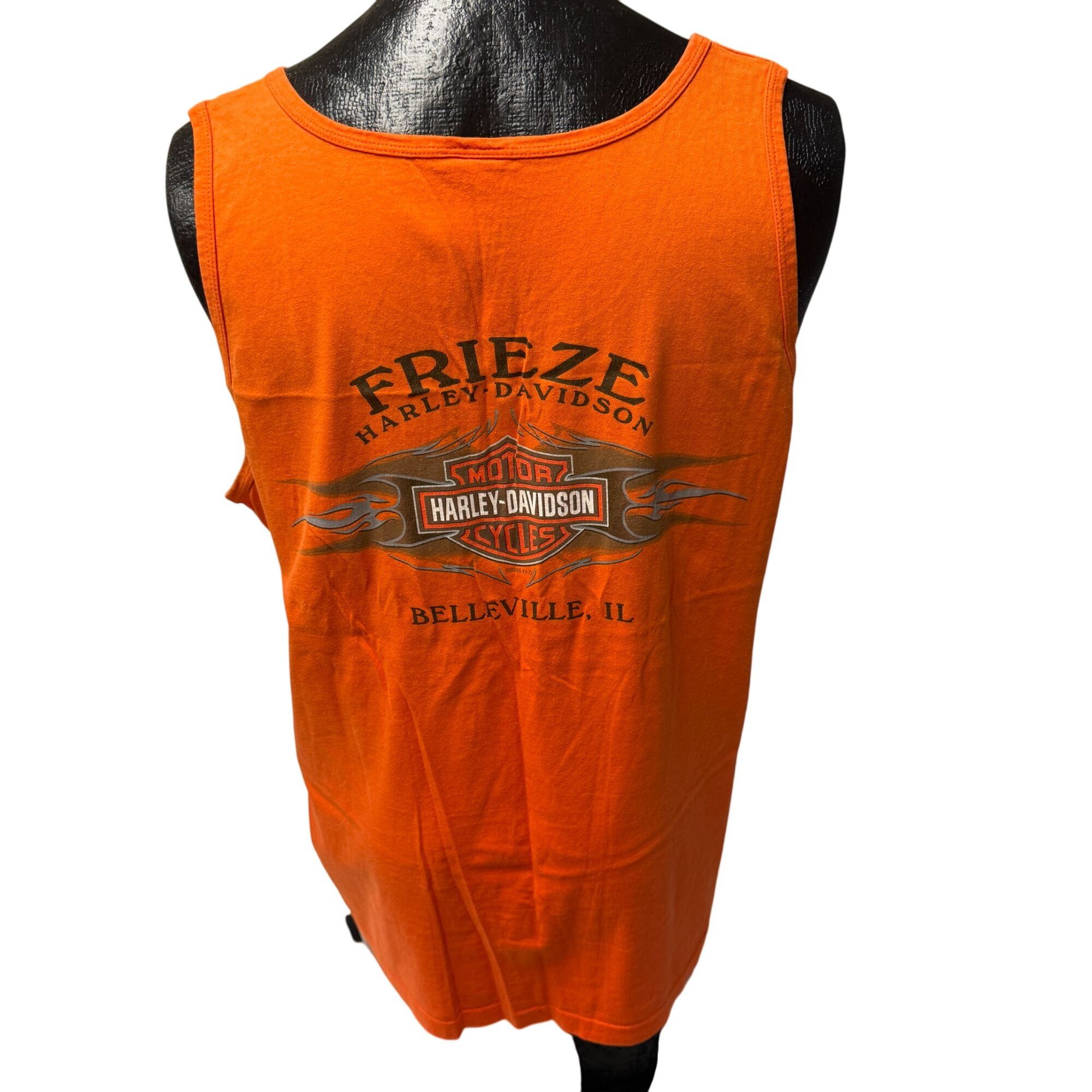 Harley Davidson H-D Motorcycle LIVE to RIDE Tank Top BIKER Muscle Shirt XL Size US XL / EU 56 / 4 - 11 Thumbnail