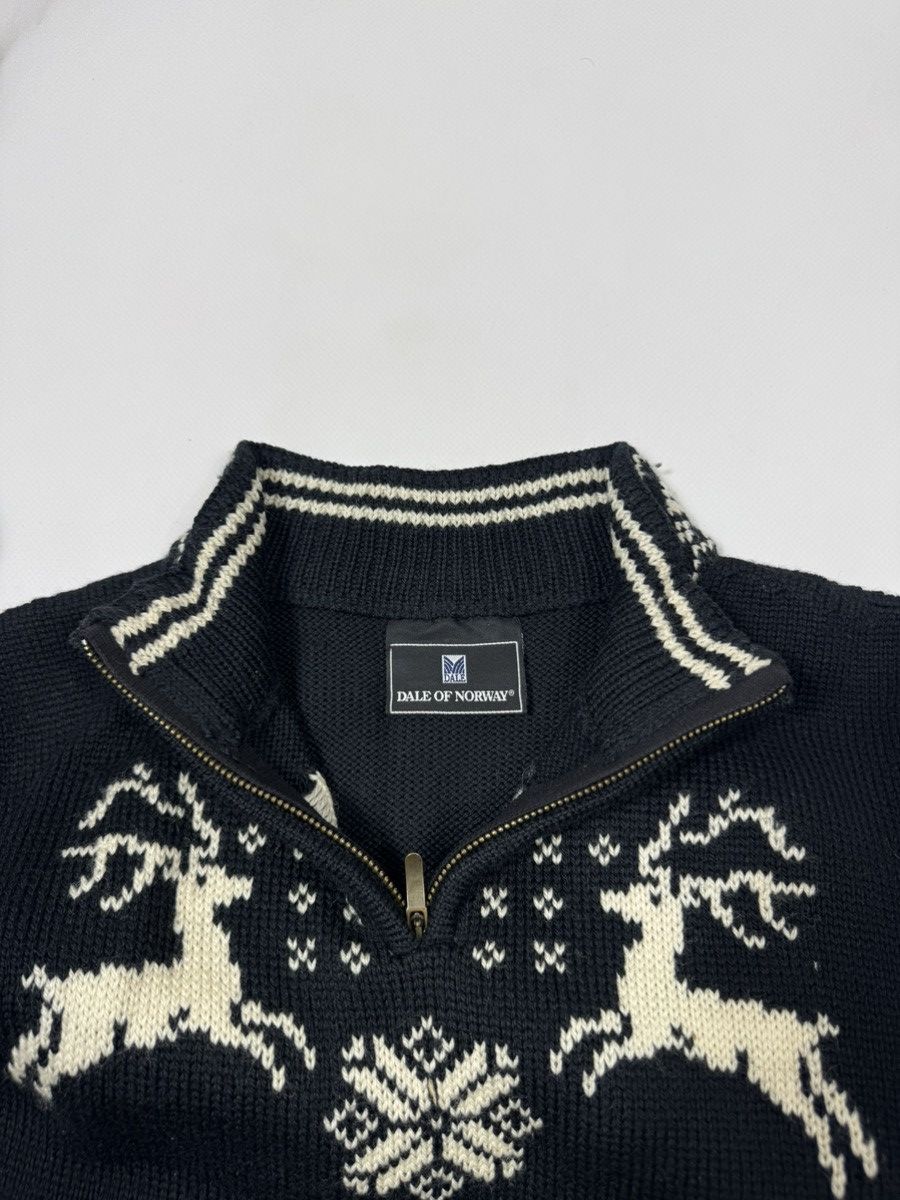 Dale Of Norway Dale of Norway Women's 1/3 zip Knit Sweater Size M / US 6-8 / IT 42-44 - 9 Thumbnail