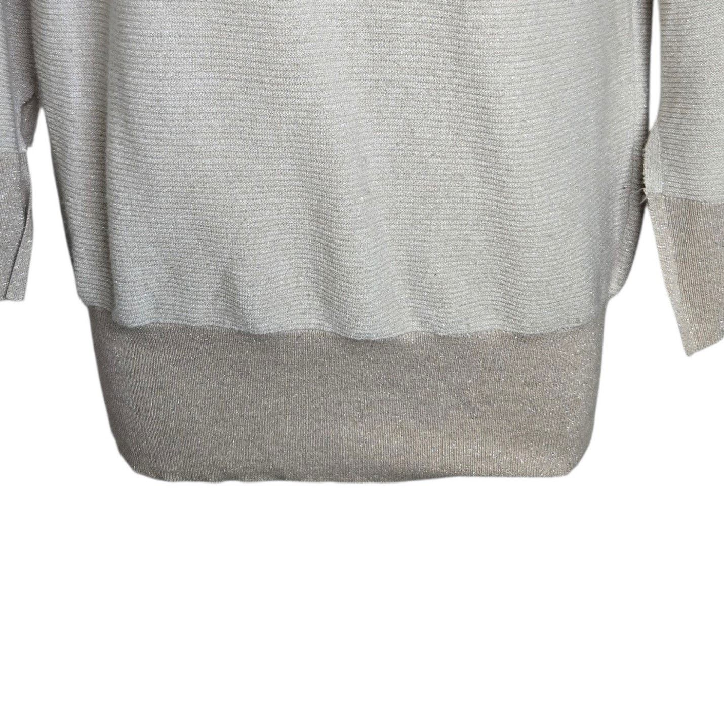 White House Black Market White House Black Market Womens Scoop Neck Sweater XS Size XS / US 0-2 / IT 36-38 - 3 Thumbnail