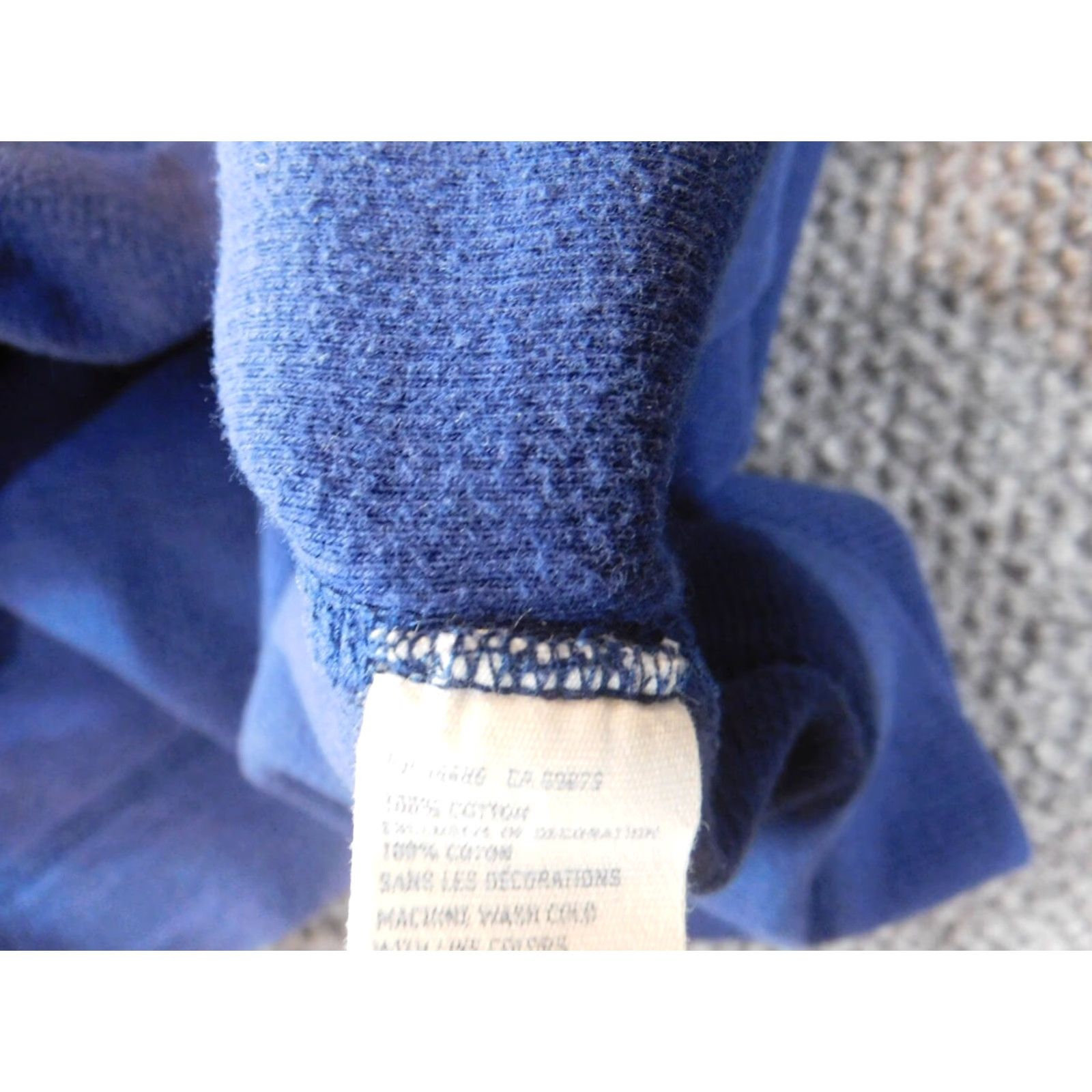 American Eagle Outfitters VINTAGE not applicable American Eagle Outfitters Sweater Mens XS Blue Cable-Knit Mock Neck Zip Pullover Full Zip Athletic Size US XS / EU 42 / 0 - 6 Thumbnail