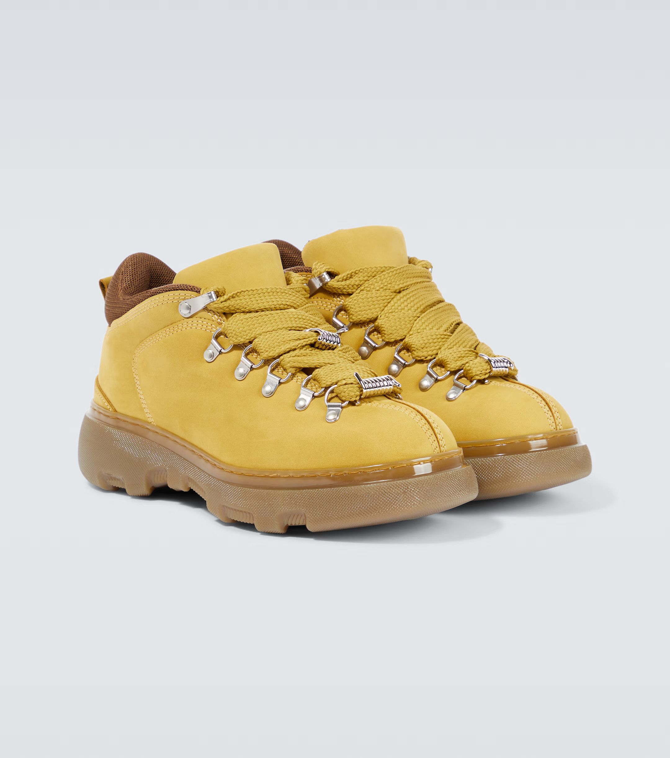 Burberry o1w1db10824 Leather Hiking Boots in Yellow Size US 9 / EU 42 - 5 Thumbnail