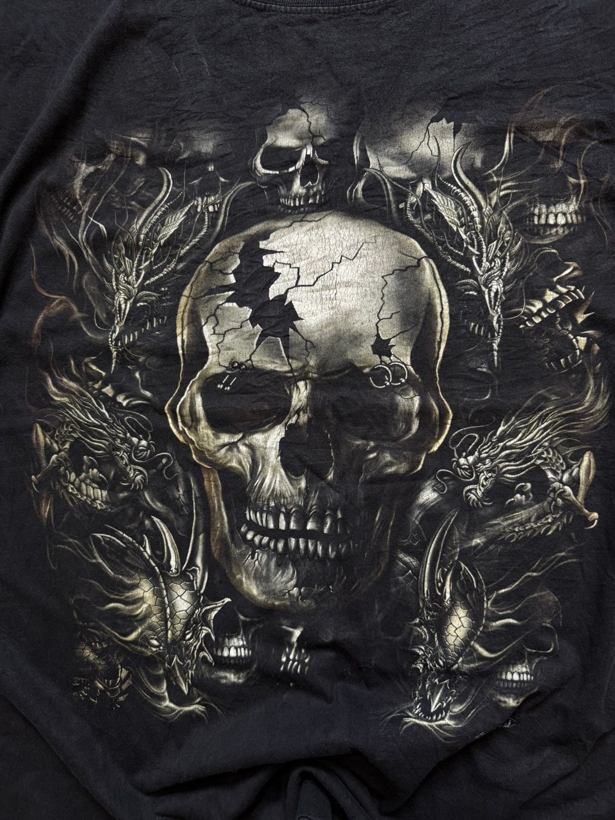Vintage Vintage Rock Change Skull Tee Size US XL / EU 56 / 4 - 3 Thumbnail