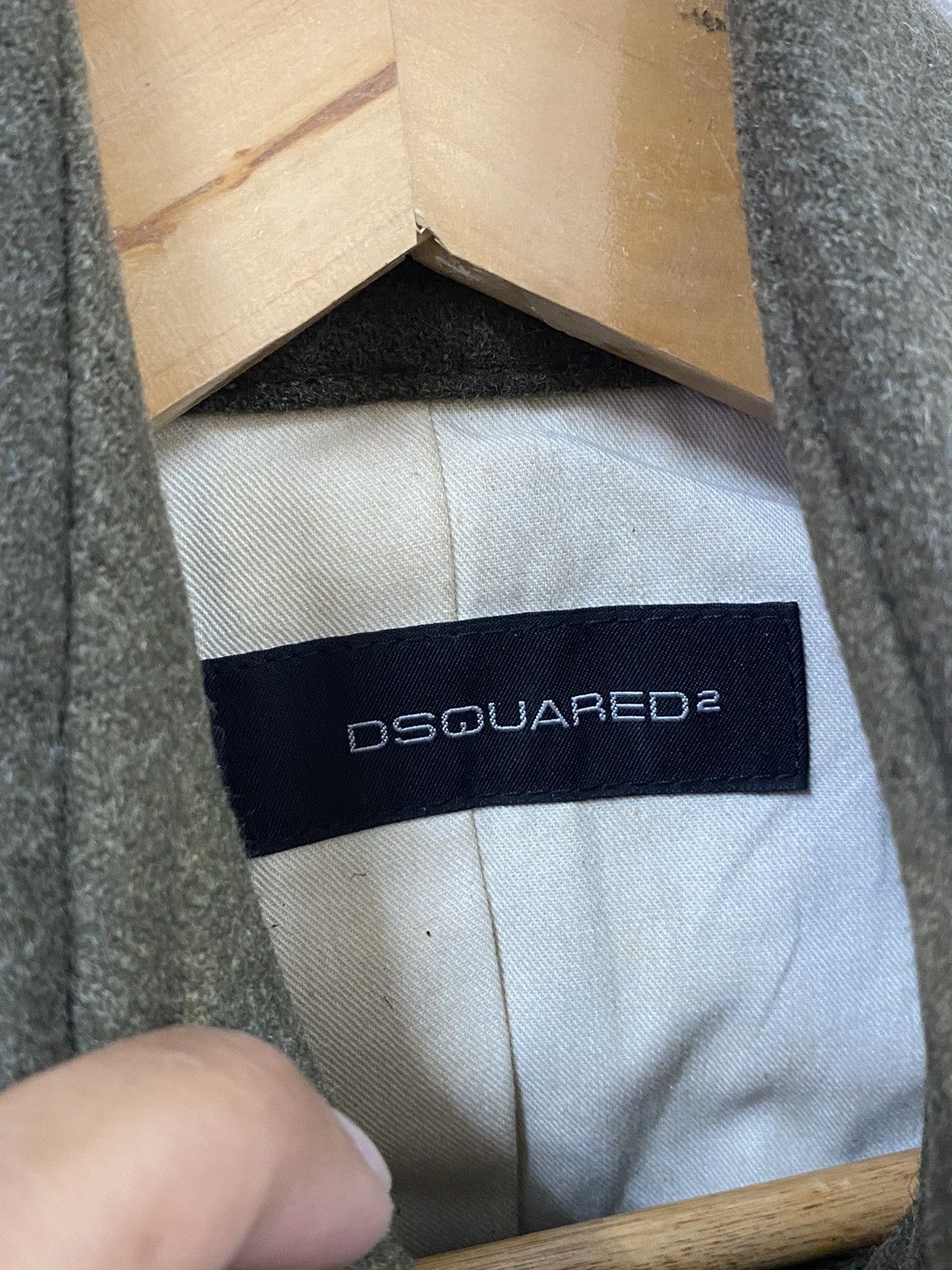 Dsquared2 DSQUARED 2 Jacket Military Style - Wool Size US M / EU 48-50 / 2 - 15 Thumbnail