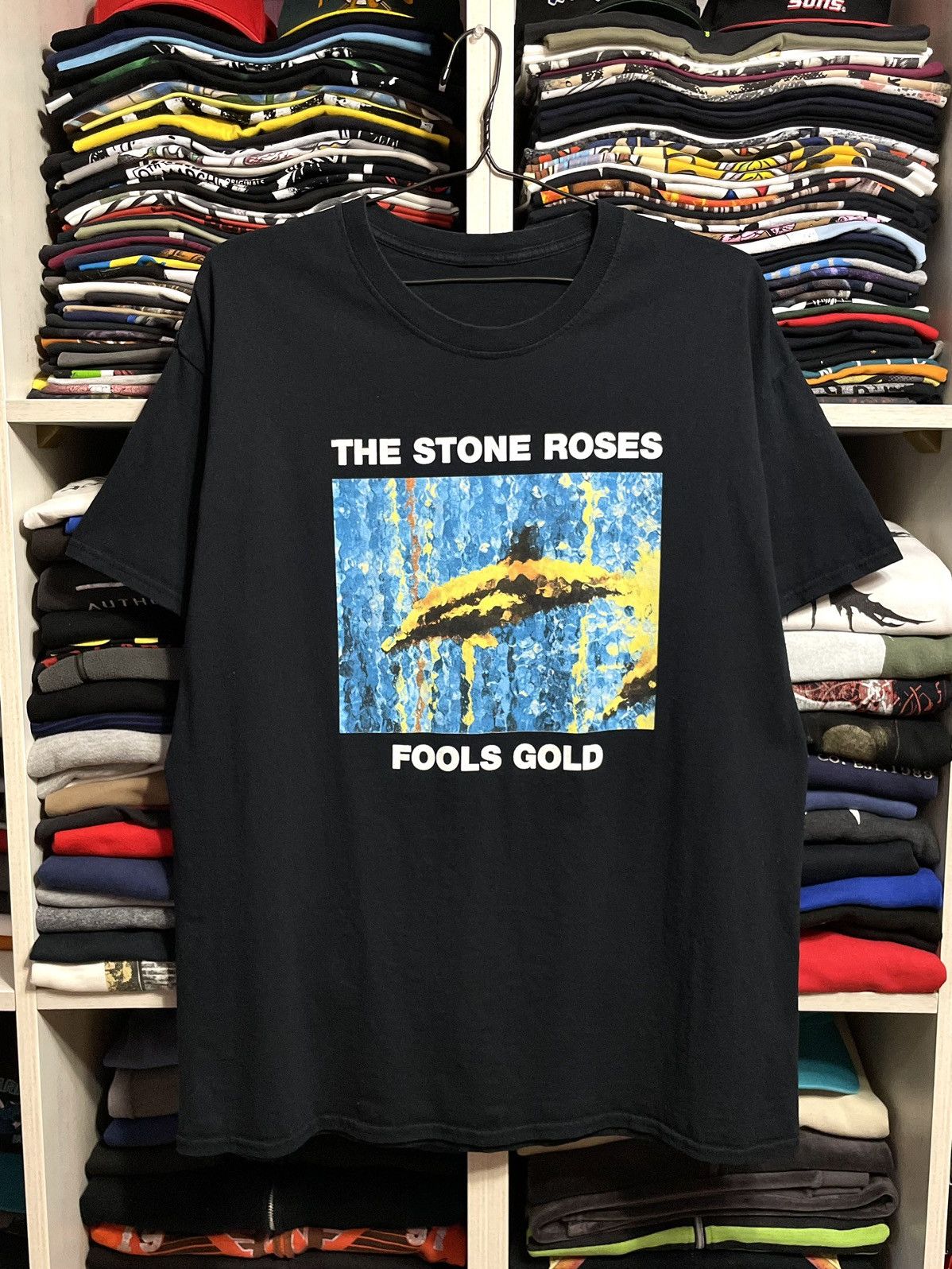Band Tees Vintage The Stone Roses Fools Gold Rock Band T-Shirt Size US XL / EU 56 / 4 - 9 Thumbnail