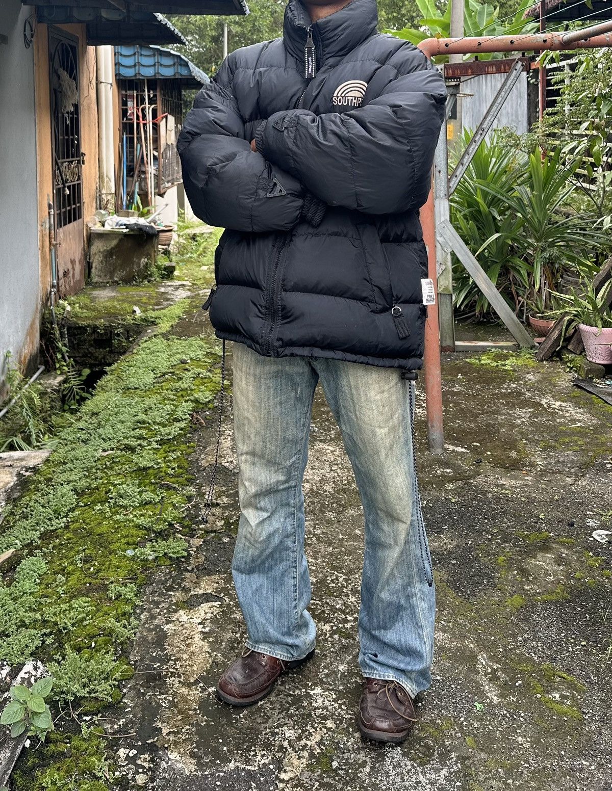 Southpole 👹Vintage Southpole USA Bubble Puffer Jacket Size US L / EU 52-54 / 3 - 2 Thumbnail