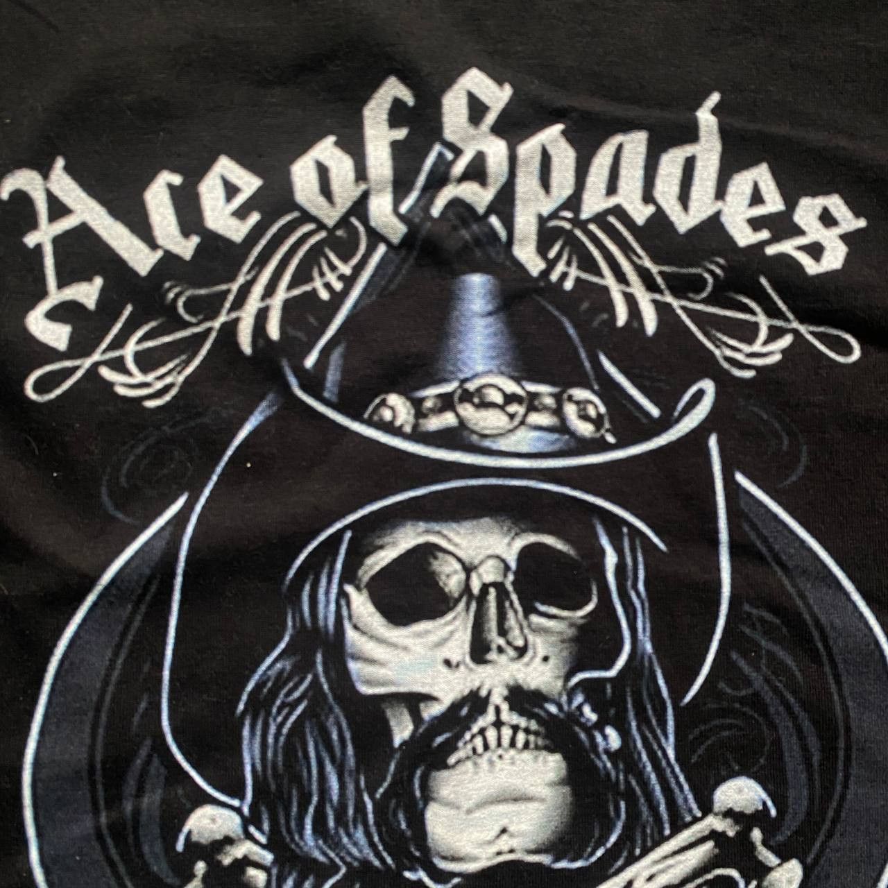 Band Tees × Vintage VINTAGE Y2K MOTORHEAD ACE OF SPADES BAND TOUR T SHIRT 8 Size US XL / EU 56 / 4 - 3 Thumbnail