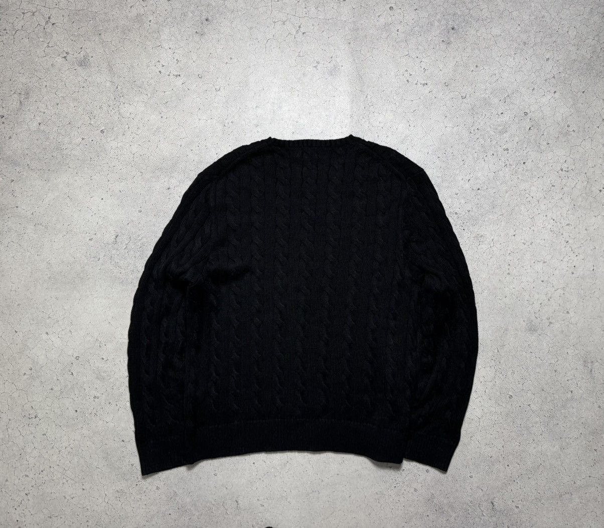 Polo Ralph Lauren Polo Ralph Lauren Black Cable Knit Sweater Size XXL PRL Size US XXL / EU 58 / 5 - 8 Thumbnail