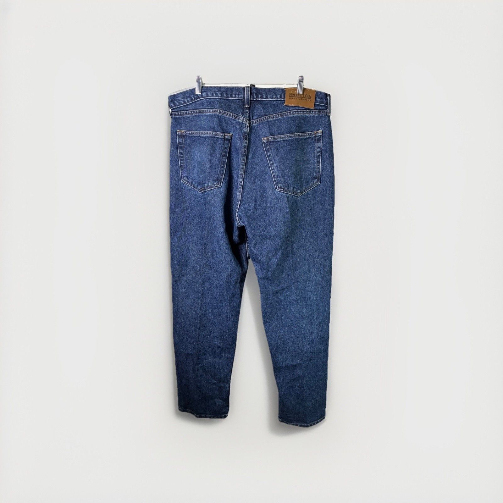 Nautica Vintage Nautica Mid Wash Blue Mens 38x32 Relaxed Fit Baggy Size US 38 / EU 54 - 3 Thumbnail