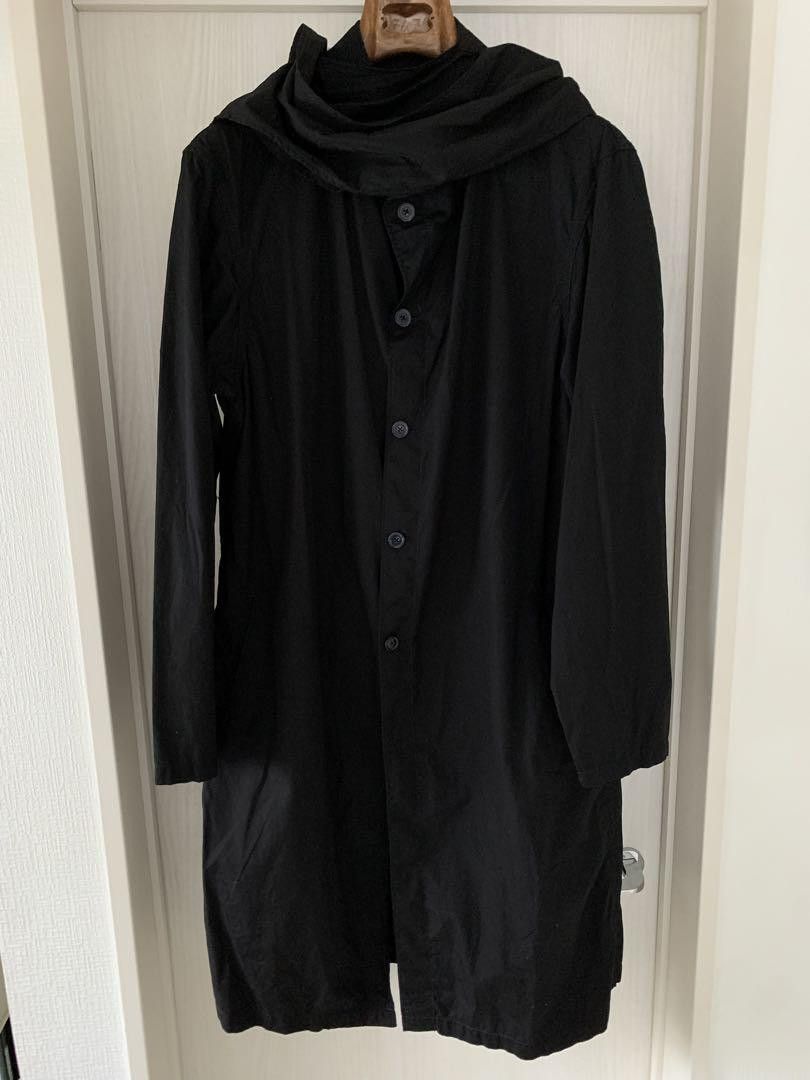 Yohji Yamamoto POUR HOMME 18ss stole long shirts jacket HW-c02-001 Size US L / EU 52-54 / 3 - 1 Thumbnail