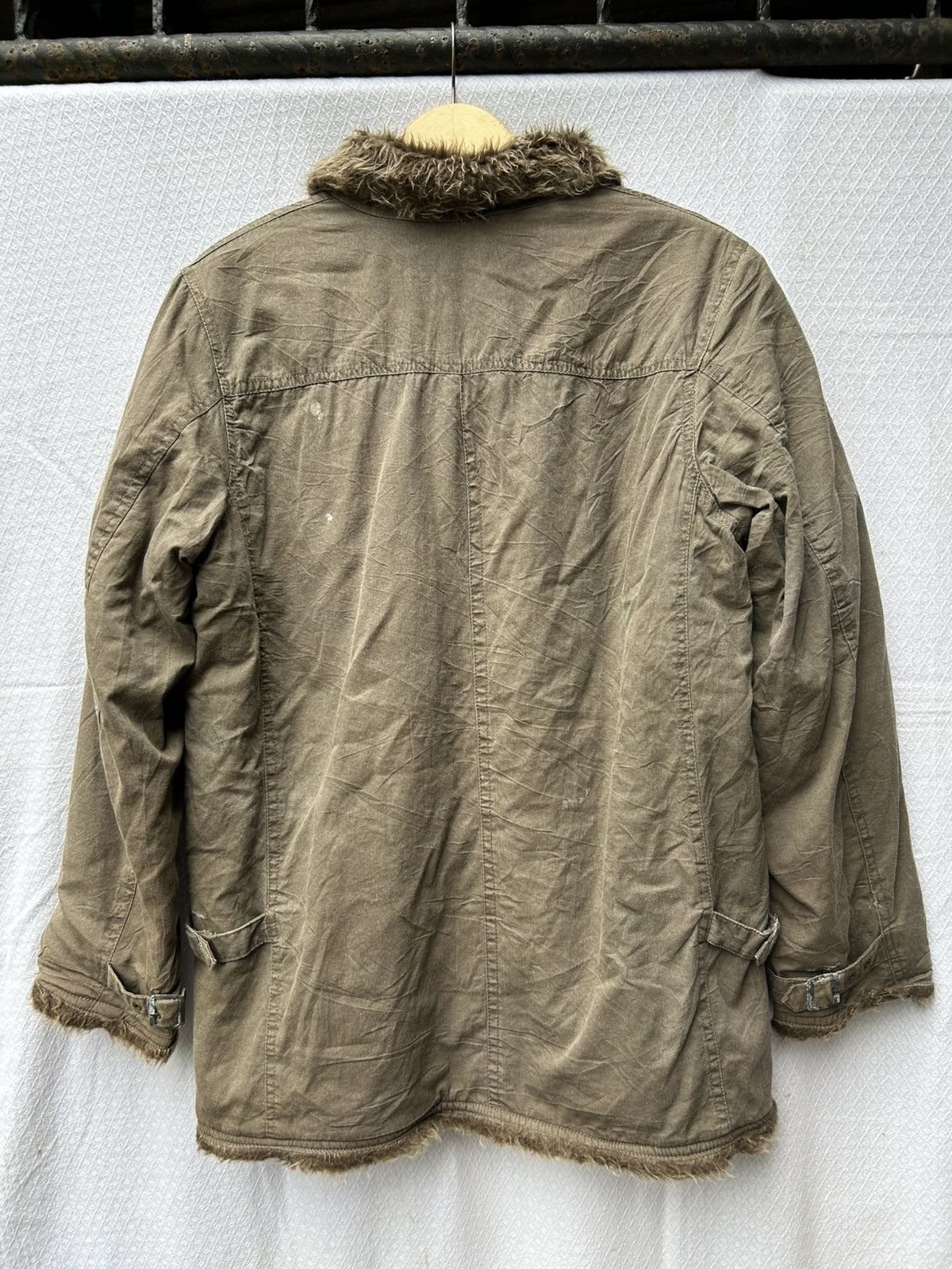 If Six Was Nine × Japanese Brand × Le Grande Bleu (L.G.B.) 💸BINDINGOFFER💸faux fur jacket parka Ifsixwasnine lgb Size US L / EU 52-54 / 3 - 2 Thumbnail